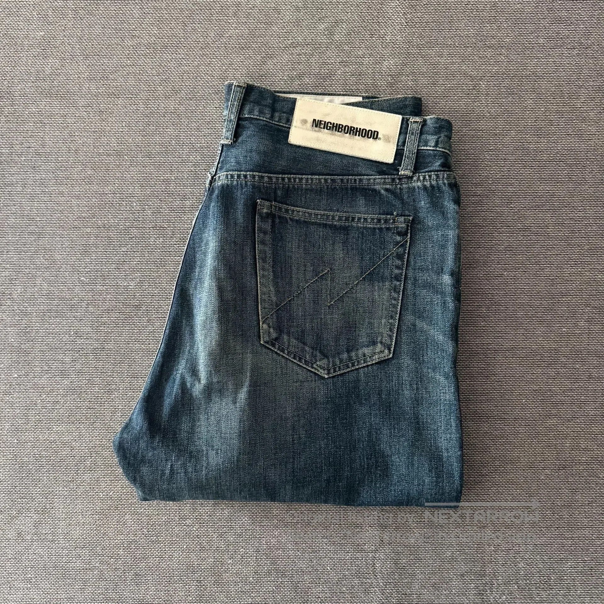 Neighborhood Neighborhood 23AW Basic Washed Jeans. Size US 36 / EU 52 - 1 Thumbnail