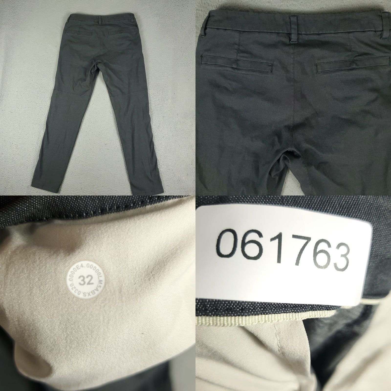 Lululemon VINTAGE Lululemon Men's Chino Pants 32x31 Gray Casual Business Formal Workwear Size US 32 / EU 48 - 8 Thumbnail