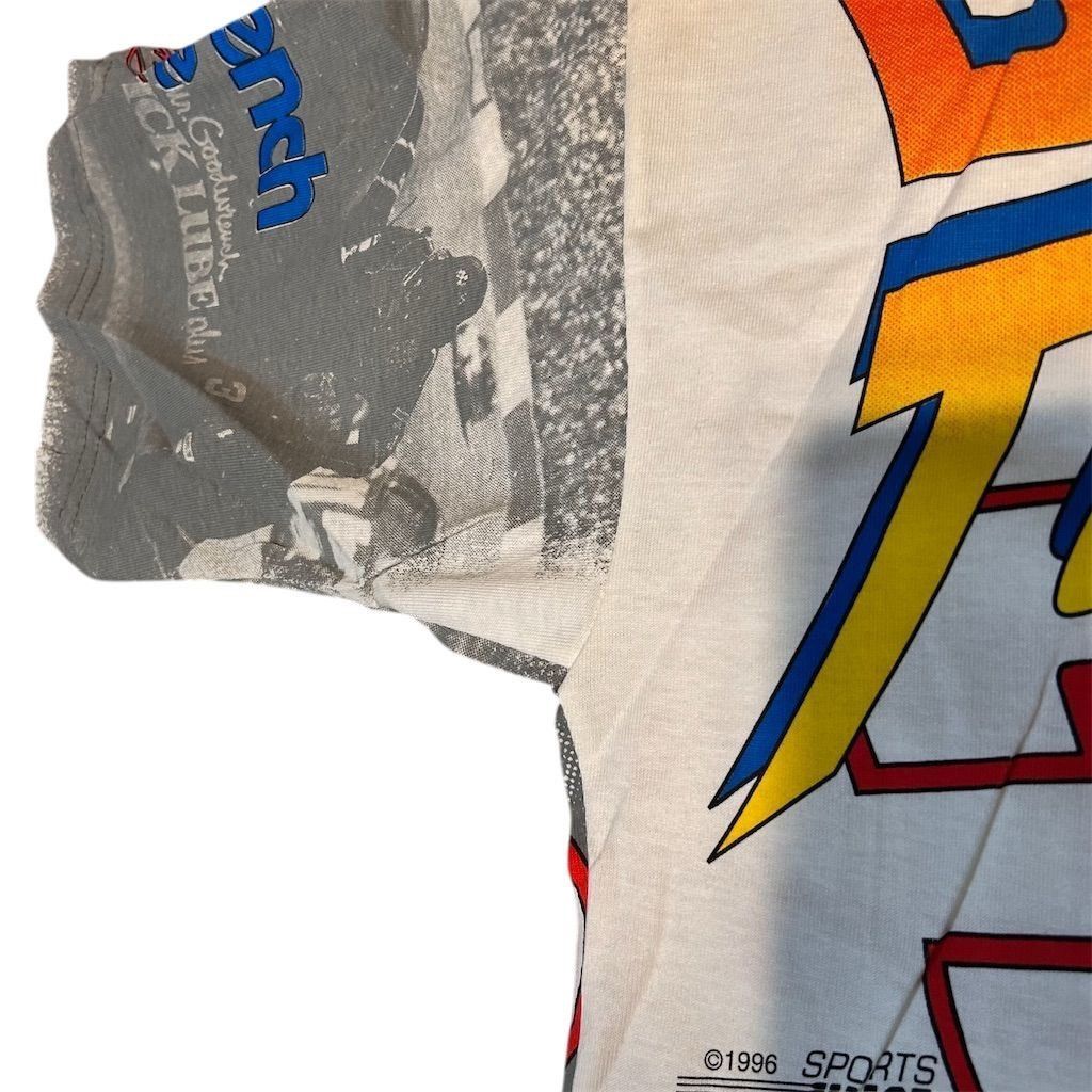 Chase Authentics Vintage 90s Dale Earnhardt AOP NASCAR RARE T-Shirt Large Size US L / EU 52-54 / 3 - 7 Thumbnail