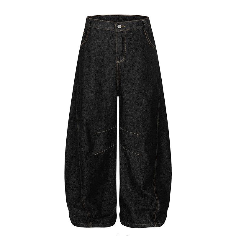 Jean American Retro Loose-Fit Street-Style Casual Jeans Size US 32 / EU 48 - 1 Thumbnail