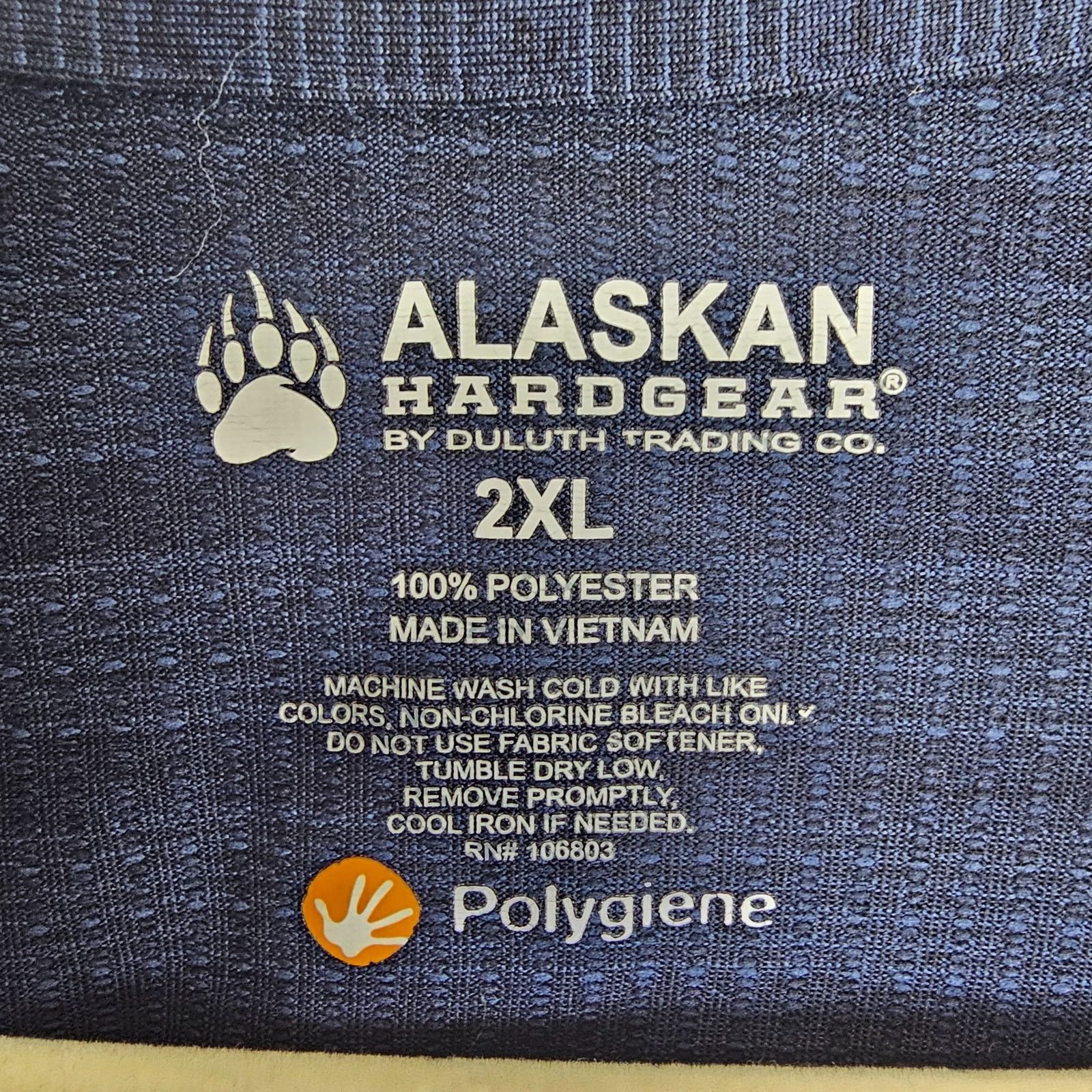 Duluth Trading Company Alaskan Hardgear Polygiene Striped Polo Shirt 2XL Minimalist Size US XXL / EU 58 / 5 - 6 Thumbnail