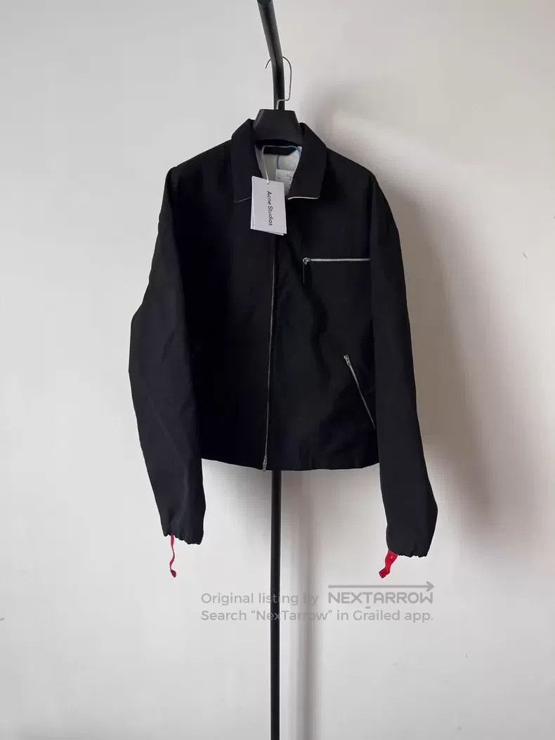 Acne Studios Acne Studios Denim series notched lapel zip-up dropped sho Size US M / EU 48-50 / 2 - 1 Thumbnail