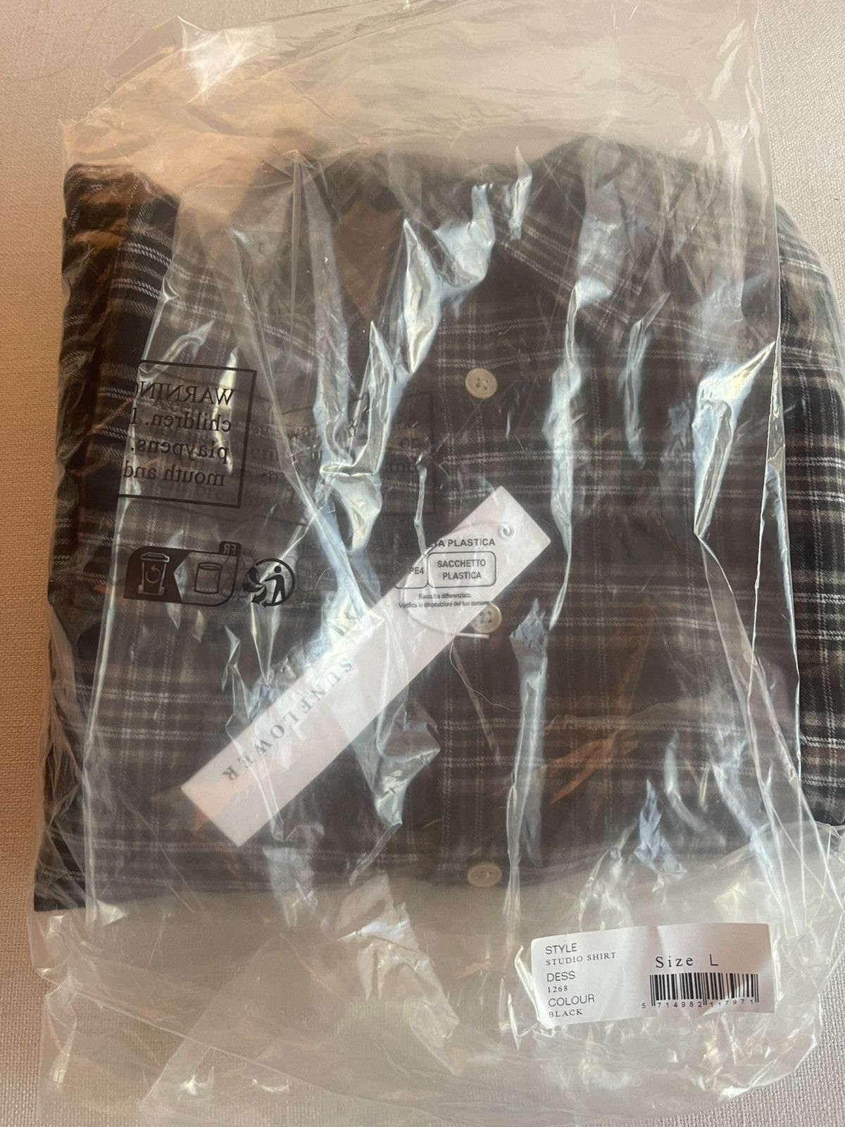Sunflower Sunflower | Studio Shirt | Black Size US M / EU 48-50 / 2 - 2 Thumbnail