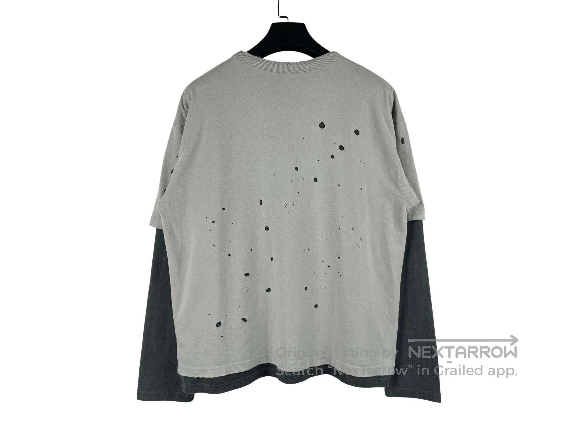 Beauty Beast BEAMS Faux Two-Piece Destroyed Long Sleeve Size US M / EU 48-50 / 2 - 2 Thumbnail