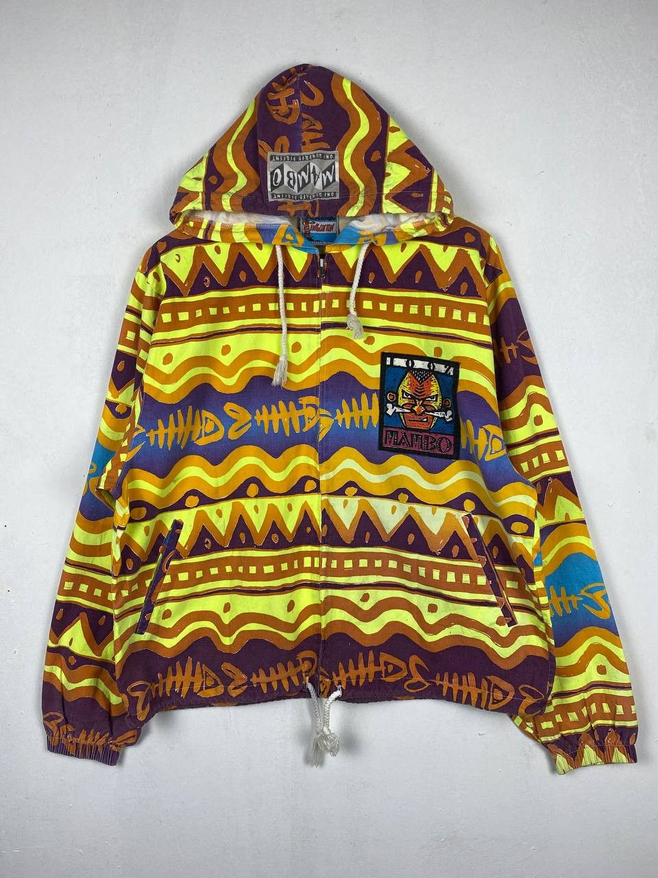Mambo vintage mambo all over print light jacket nice design Size US M / EU 48-50 / 2 - 1 Thumbnail