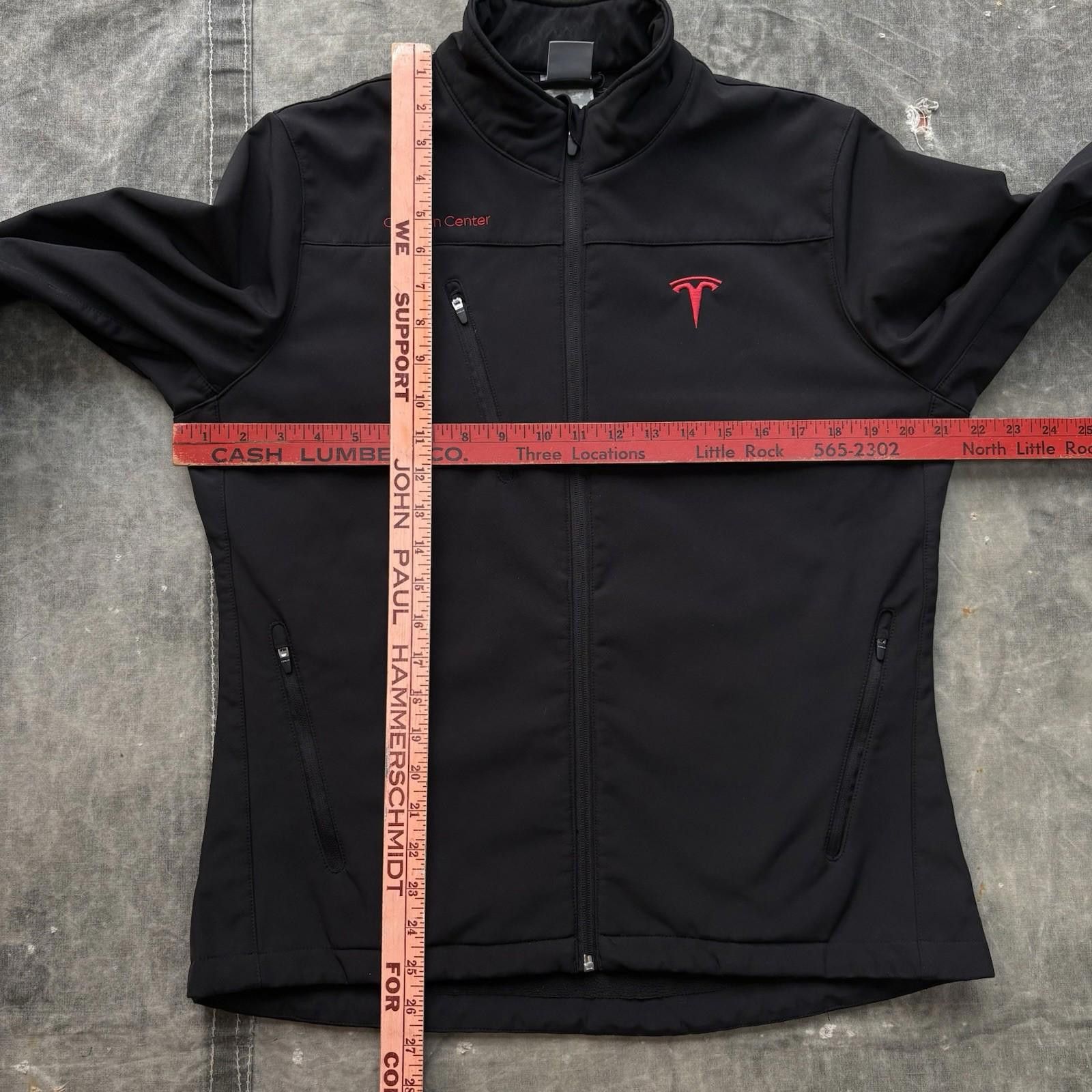 Other Tesla Collision Center Full Zip Soft Shell Employee Jacket Size M / US 6-8 / IT 42-44 - 6 Thumbnail