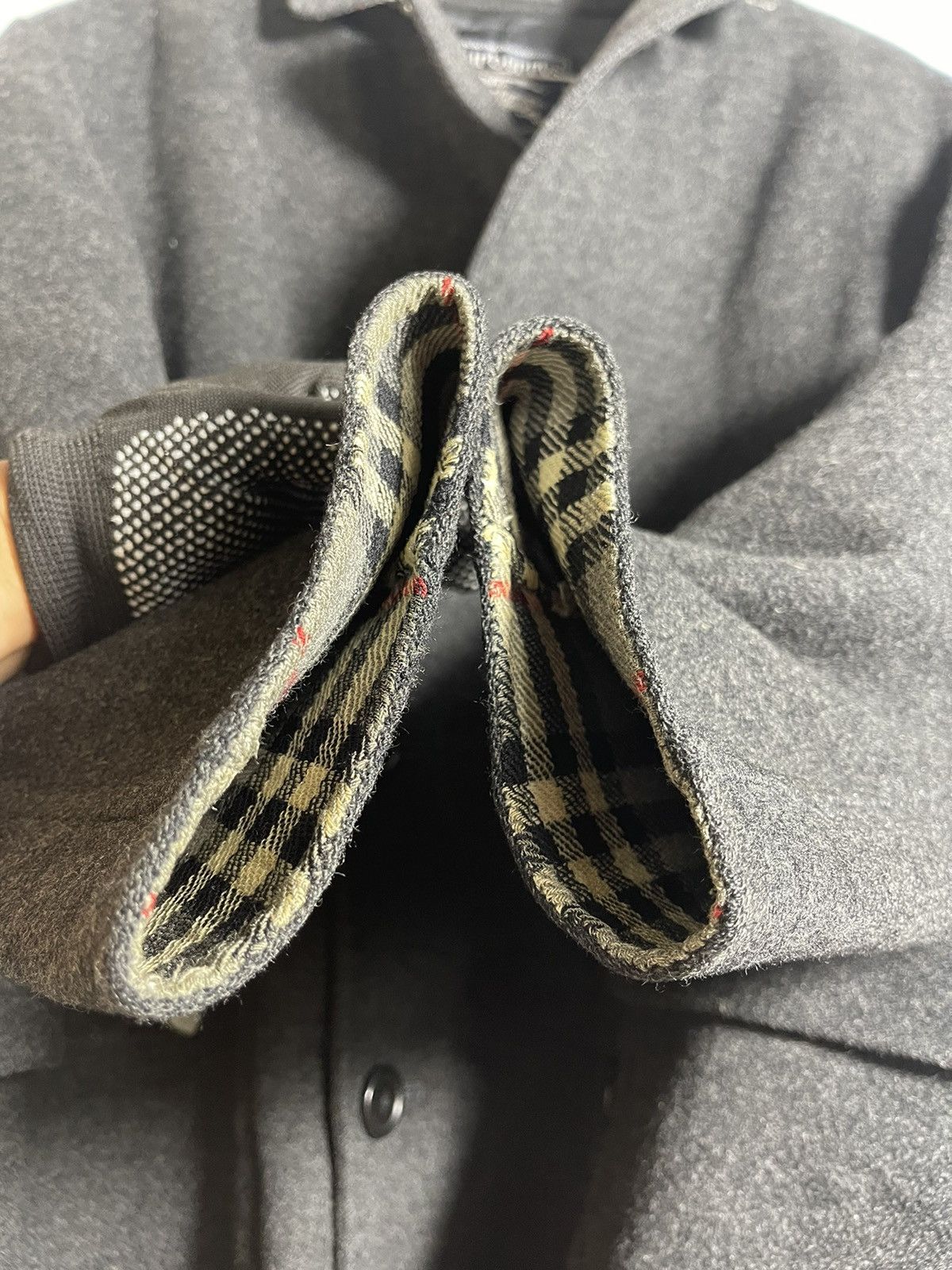Burberry Prorsum × Vintage Vintage burberry Novacheck wool jacket Size US M / EU 48-50 / 2 - 5 Thumbnail