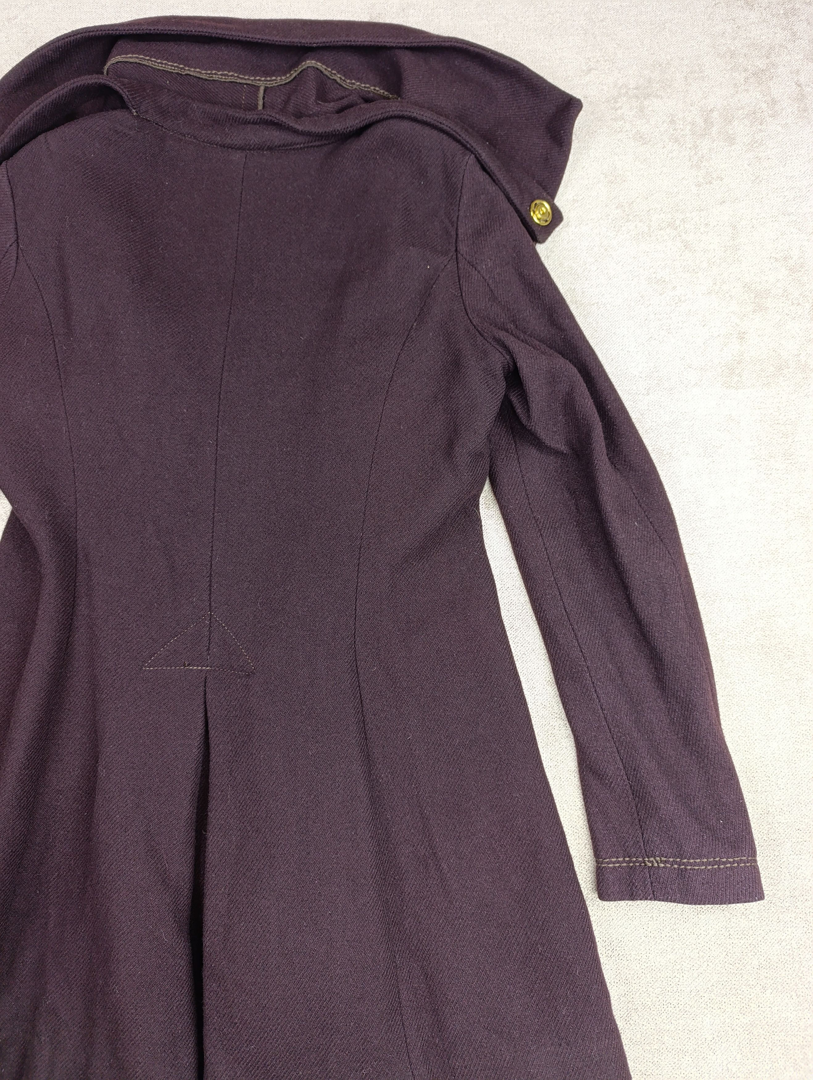Marithe + Francois Girbaud MARITHE FRANCOIS GIRBAUD AVANT GARDE WOOL CORSET WOMENS COAT Size L / US 10 / IT 46 - 20 Thumbnail