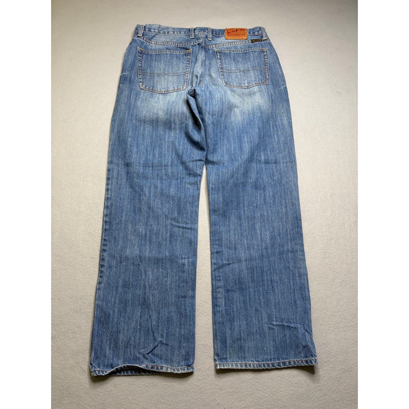 Lucky Brand Lucky Brand Sweet N Low Men’s Wide Leg Jeans Size 36 Y2K Size US 36 / EU 52 - 4 Thumbnail