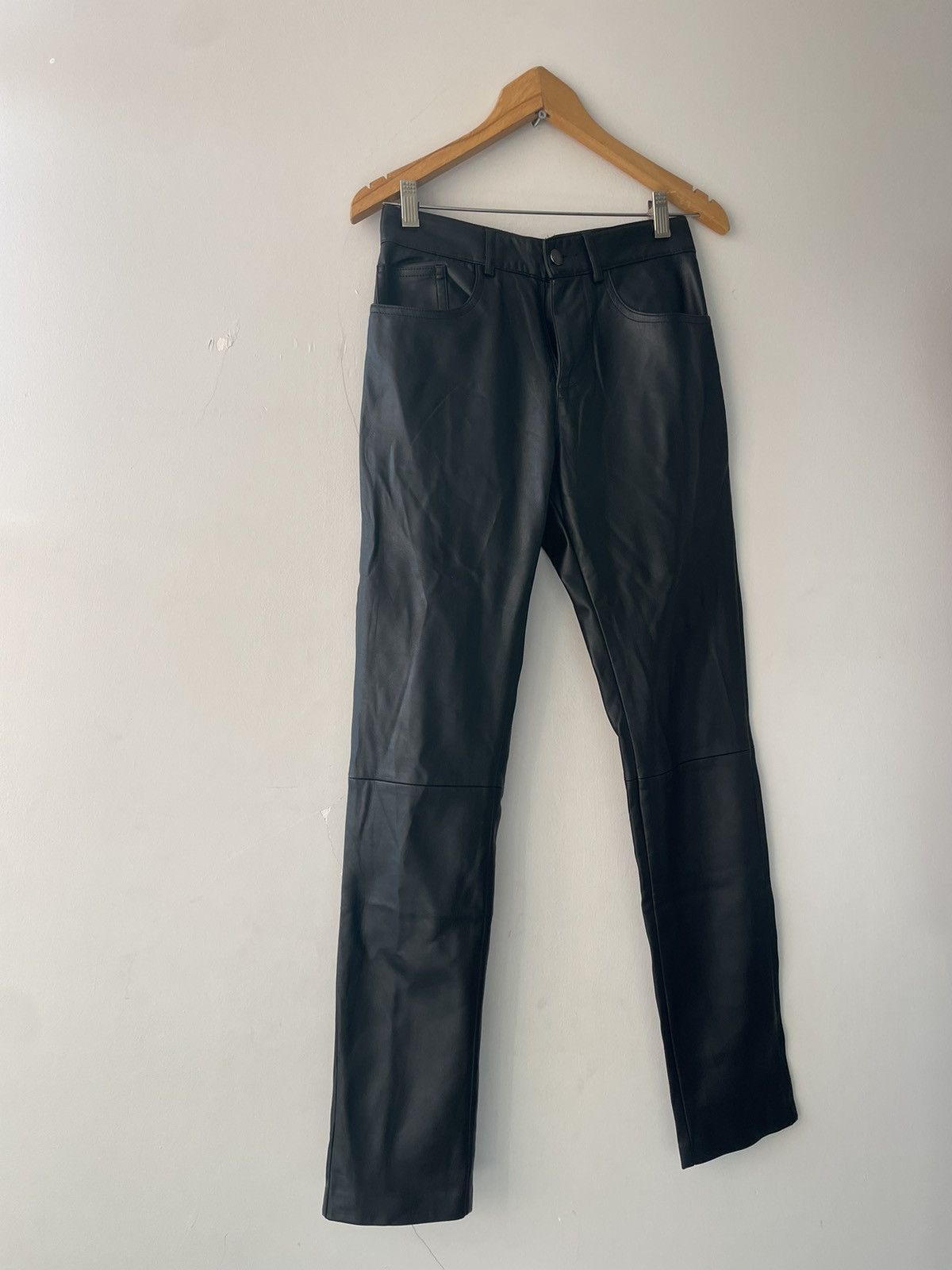 Vintage Vintage leather trousers Size 25" / US 0 / IT 36 - 5 Thumbnail