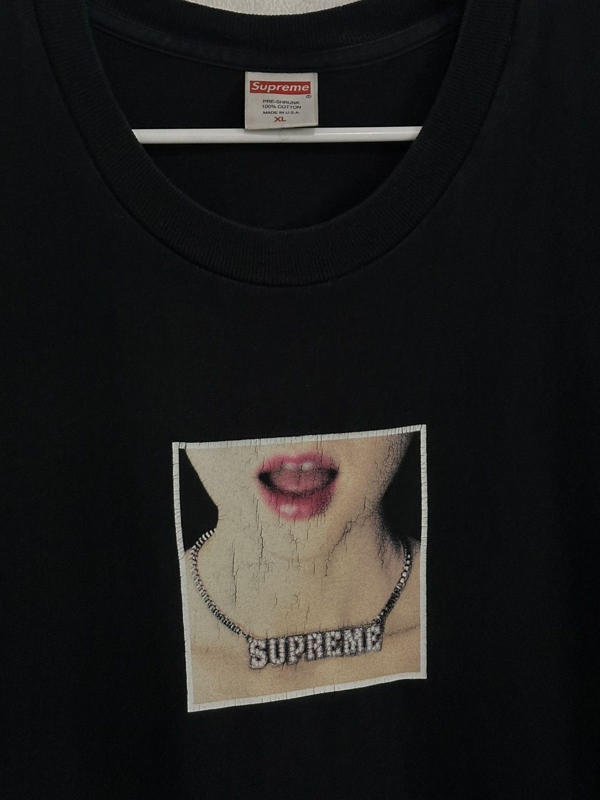 Supreme Supreme Necklace Tee Size US XL / EU 56 / 4 - 2 Thumbnail