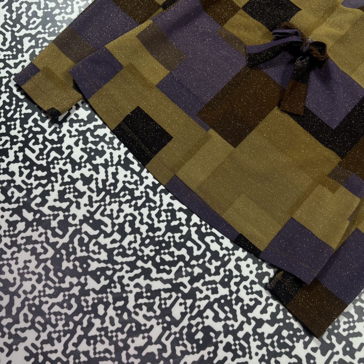 Japanese Brand Vintage Y2K Marc Aurel Checked Mesh Japanese Longsleeve Size S / US 4 / IT 40 - 11 Thumbnail
