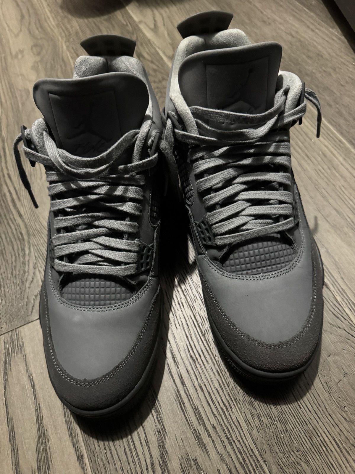 Jordan Brand Air Jordan 4 Retro Wet Cement Grey Size US 12 / EU 45 - 1 Thumbnail