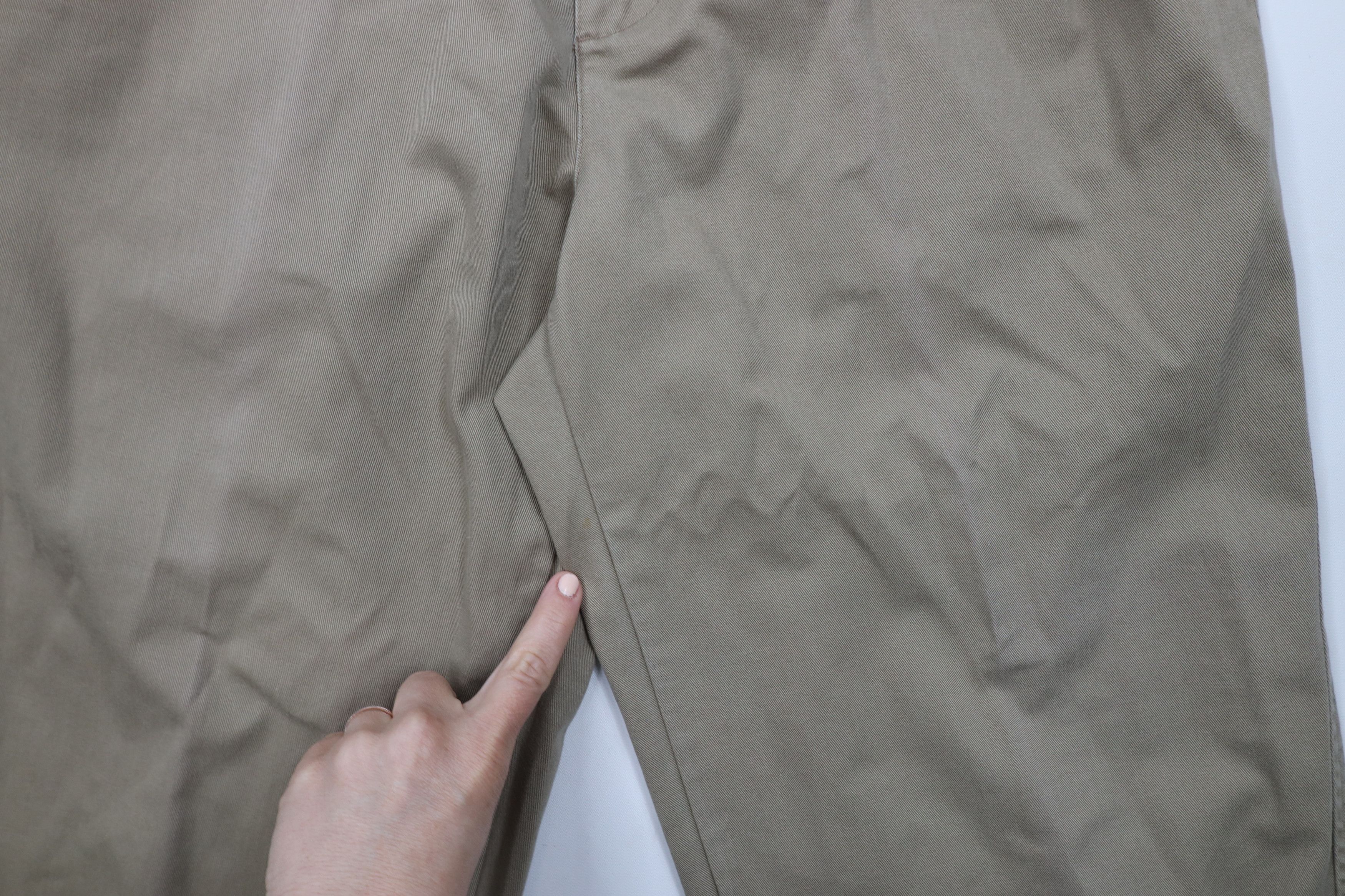 Gap × Vintage Vintage 90s Gap Fit Relaxed Pleated Cuffed Chino Pants USA Size US 36 / EU 52 - 6 Thumbnail