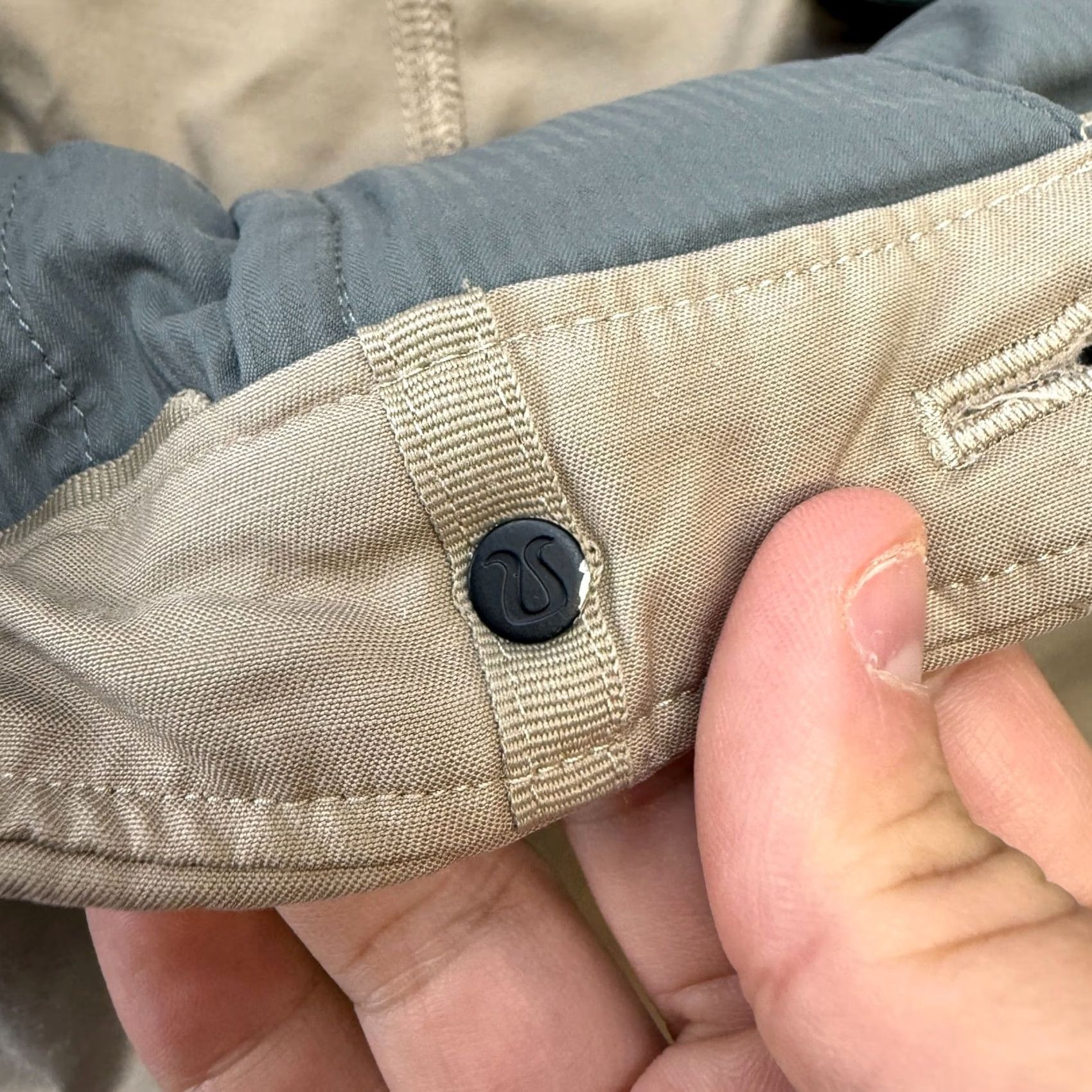Lululemon Lululemon Commission Pants Mens 36x34 Khaki Stretch Performance Commute READ Size US 36 / EU 52 - 7 Thumbnail