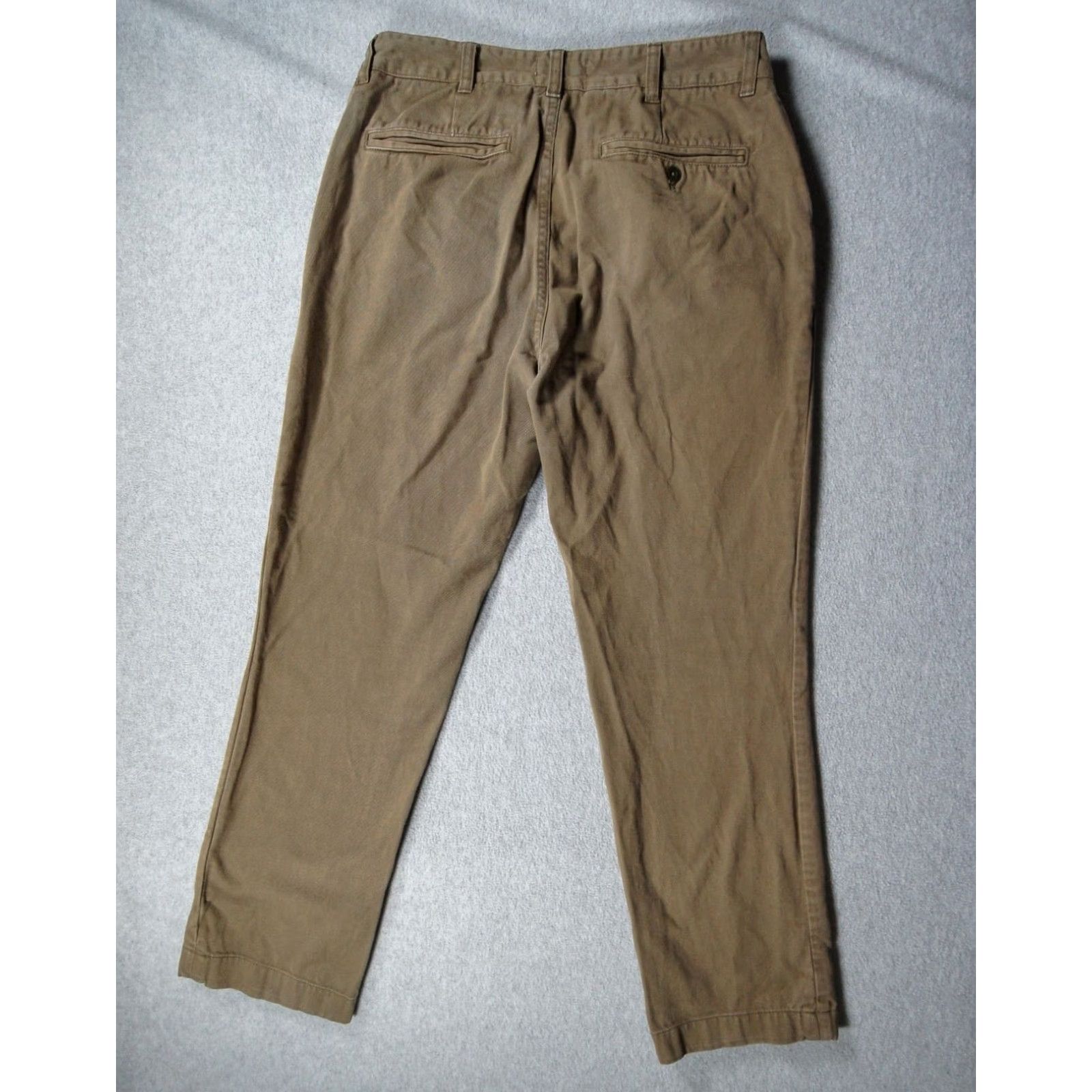 Taylor Stitch Taylor Stitch Pants Men 32x26 Green Chino Foundation Slim Fit Organic Cotton Regular Rise Mid 5-Pocket Style: Chino Straight Leg Adult Mens Size US 32 / EU 48 - 5 Thumbnail