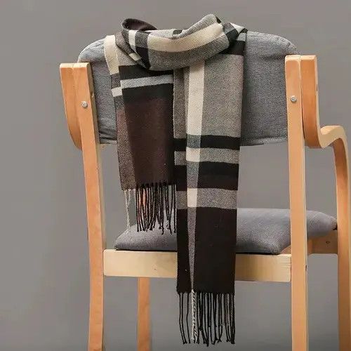Japanese Brand Color Women Thick Shawl Scarf Winter Size ONE SIZE - 3 Thumbnail