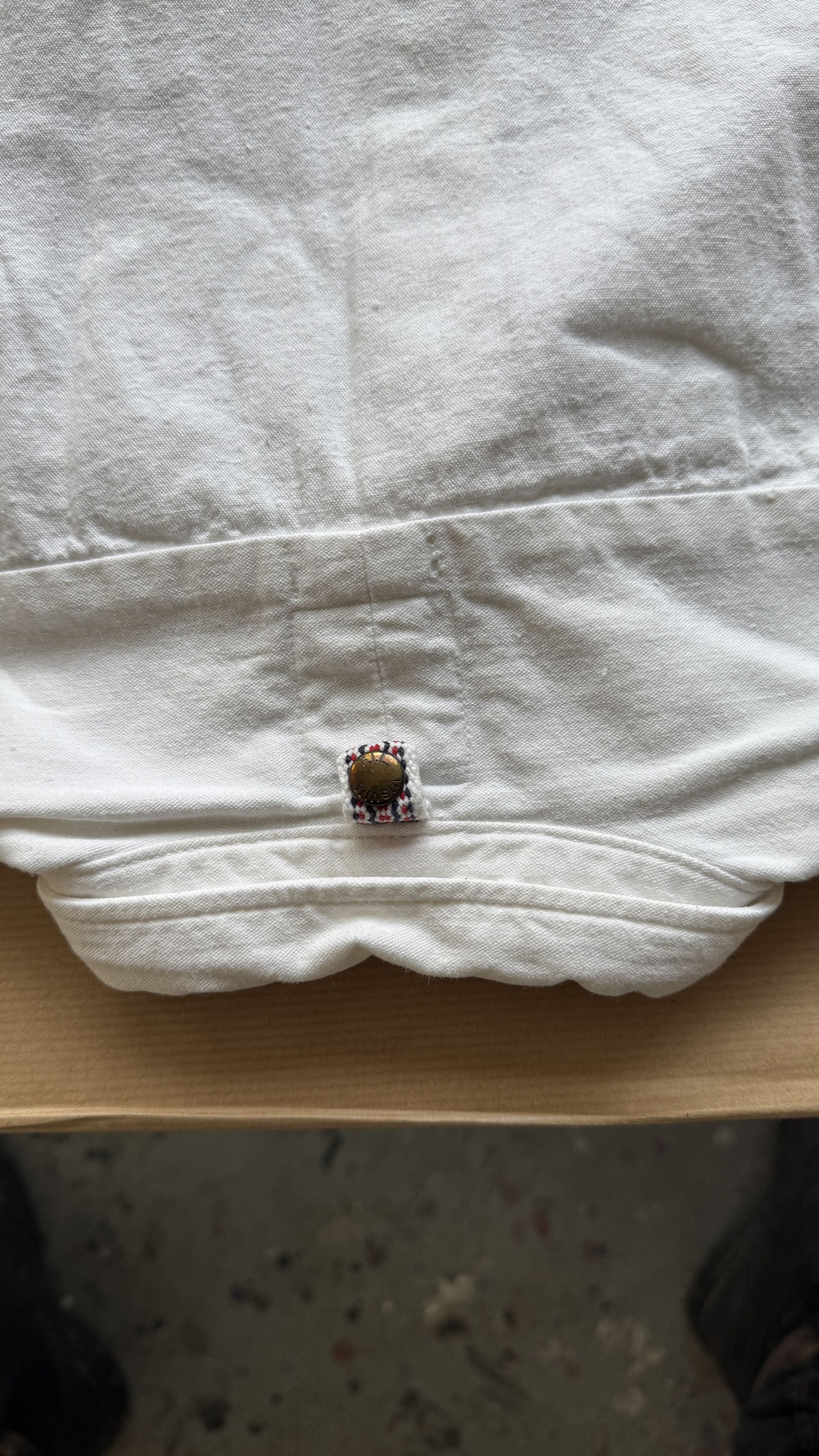 Visvim aa . 0 . LONG RIDER SHIRT L/S BLEACHED . *F.I.L. EXCLUSIVE Size US XS / EU 42 / 0 - 23 Thumbnail