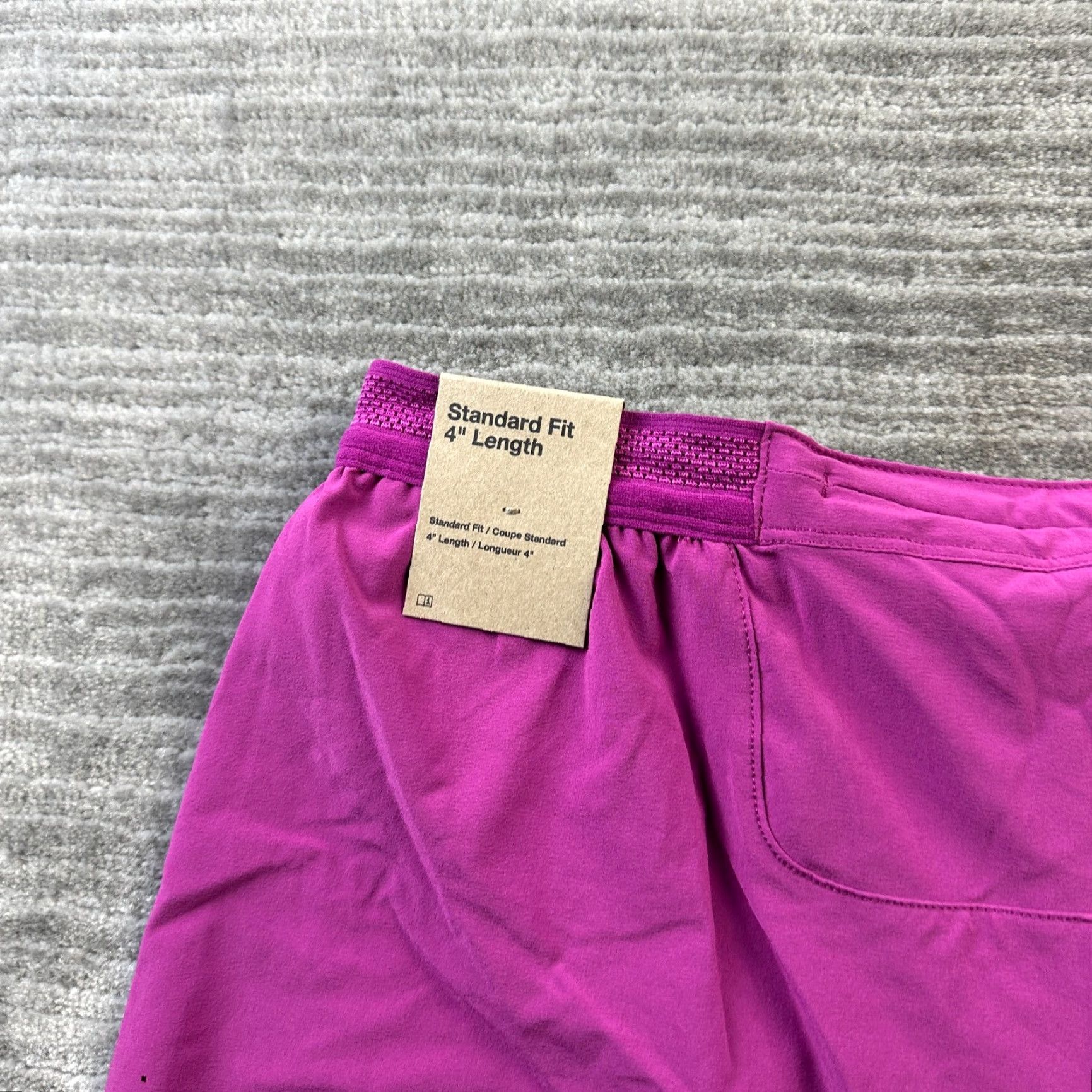 Nike Nike Aeroswift Shorts Mens Medium Purple 4" Running Dri Fit ADV Racing Size US 31 - 3 Thumbnail