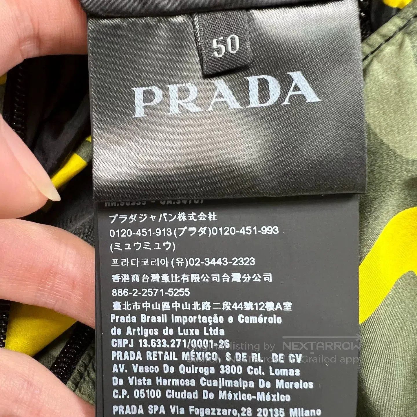 Prada prada camouflage reversible jacket with triangle logo. Size US L / EU 52-54 / 3 - 6 Thumbnail
