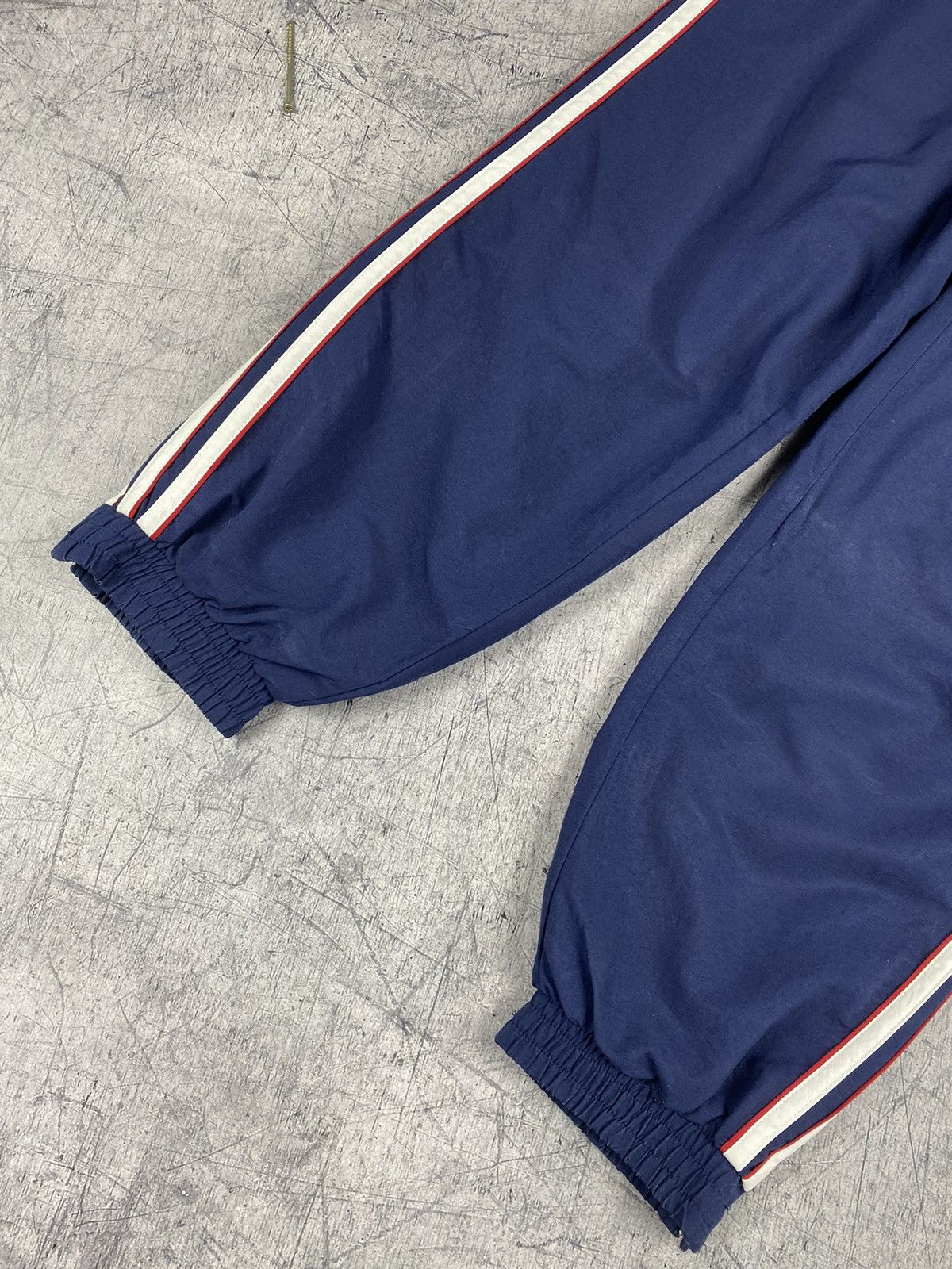 Adidas × Vintage Mens Vintage Adidas Nylon Drill TrackPants Size M Size US 32 / EU 48 - 7 Thumbnail