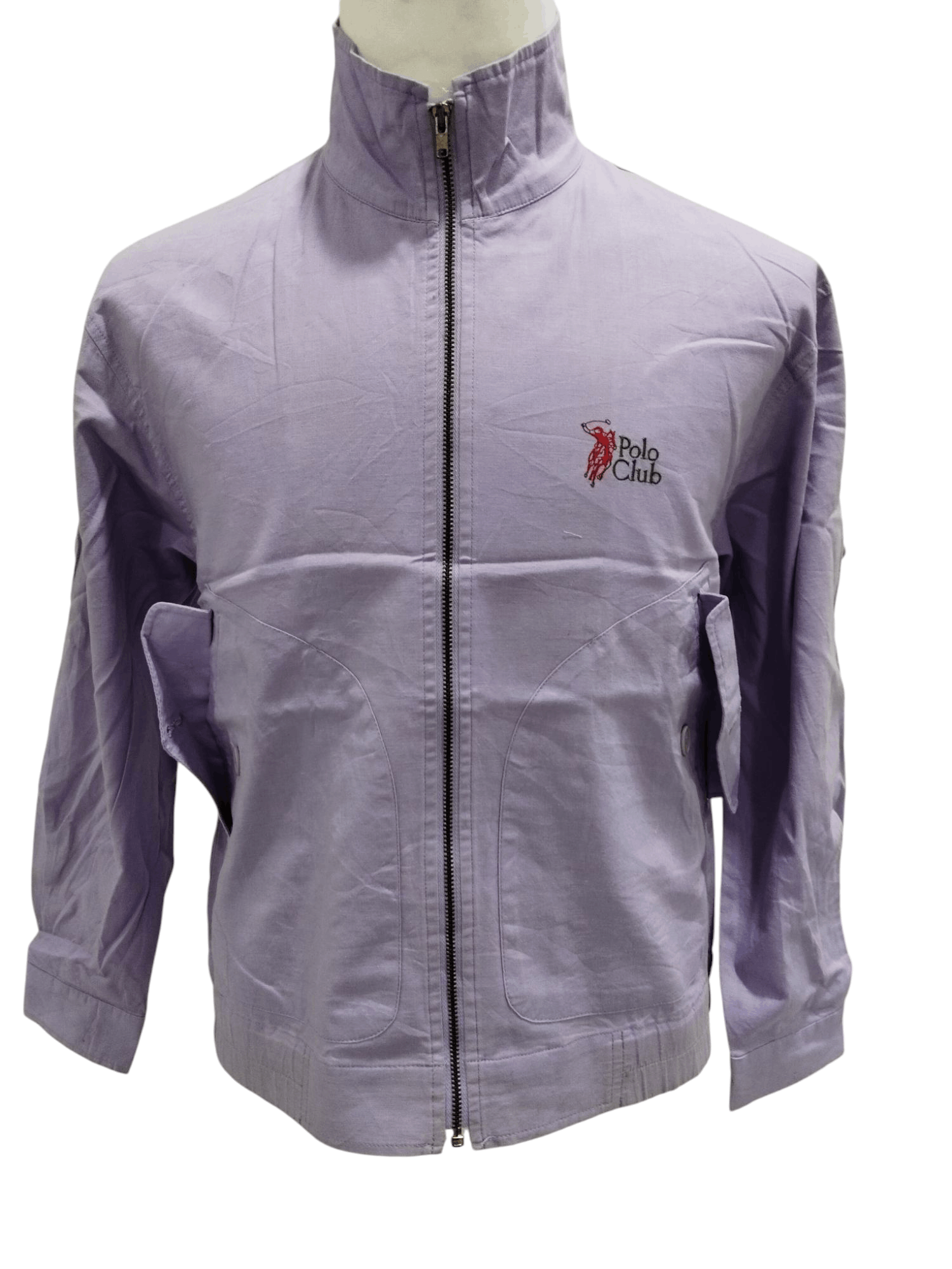 Polo Ralph Lauren × U.S. Polo Assn. × Vintage Polo Club Cotton Zipper Light Jacket Size US L / EU 52-54 / 3 - 1 Thumbnail