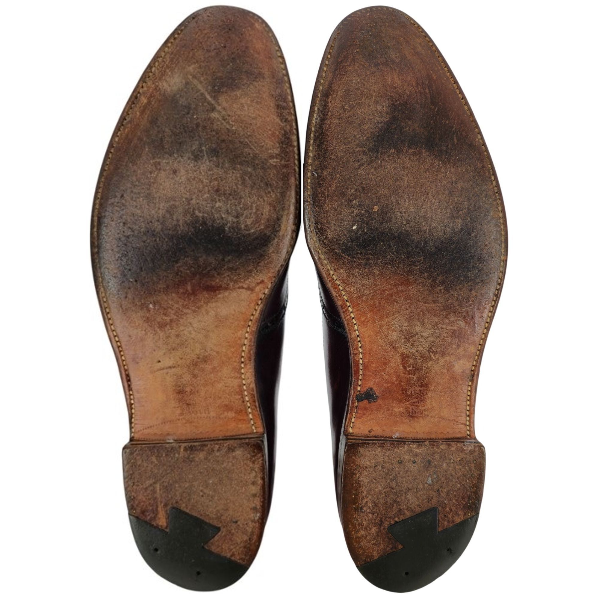 Alden Vintage Alden 929 Shortwing Dress Shoes Men size 12 Burgundy Size US 12 / EU 45 - 3 Thumbnail