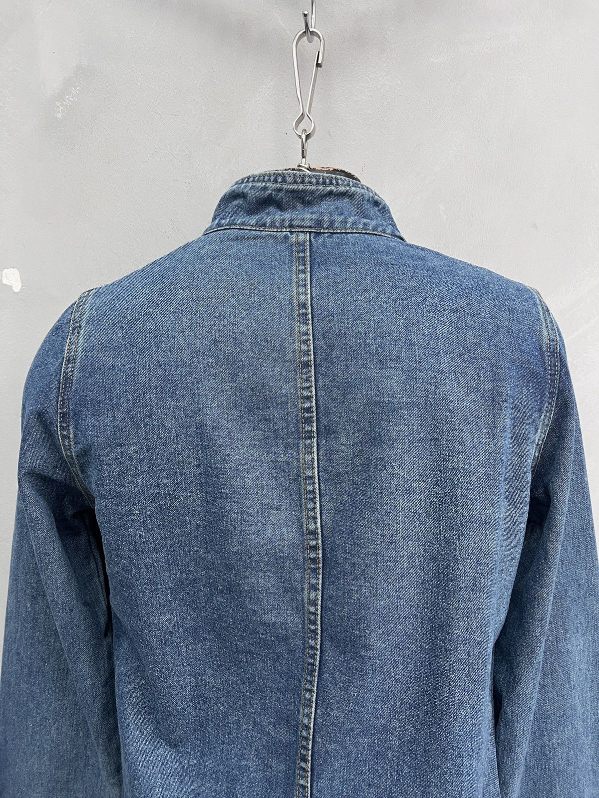 Japanese Brand Denim buttons hype hysteric glamour style denim jacket y2k Size US M / EU 48-50 / 2 - 8 Thumbnail