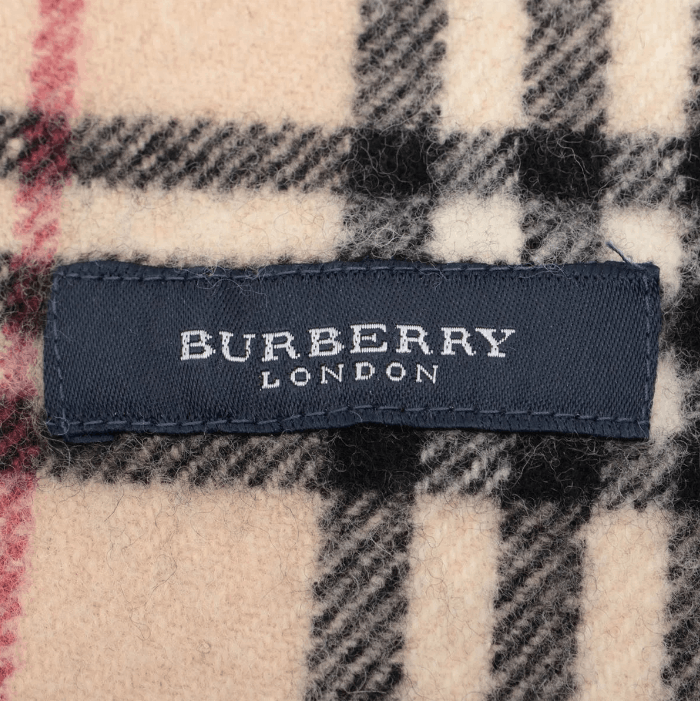 Burberry Nova Check Wool Scarf Size ONE SIZE - 3 Thumbnail