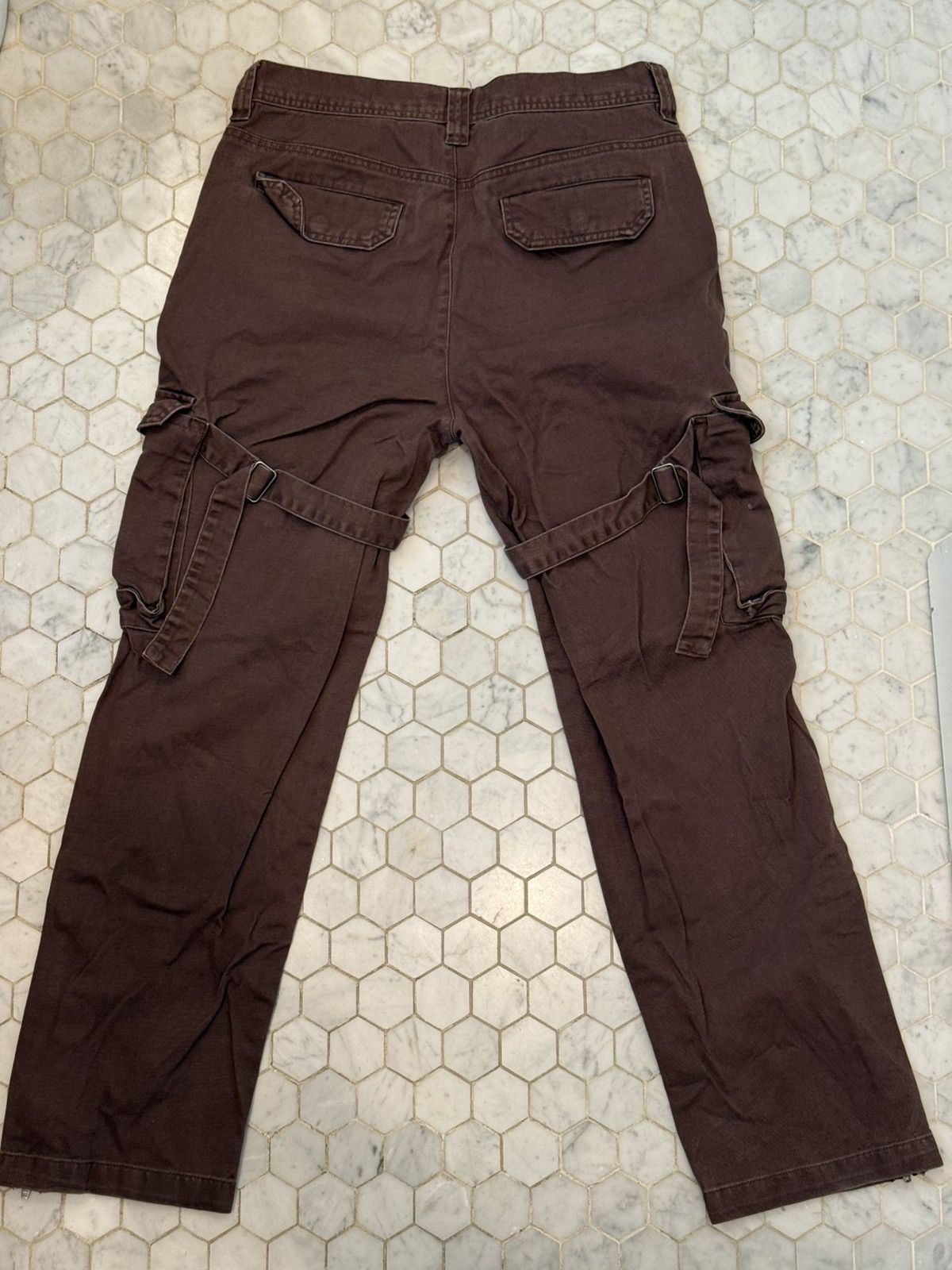Standard Cloth ‘STANDARD/CLOTH’ CARGO ZIPPER PANTS Size US 32 / EU 48 - 2 Thumbnail