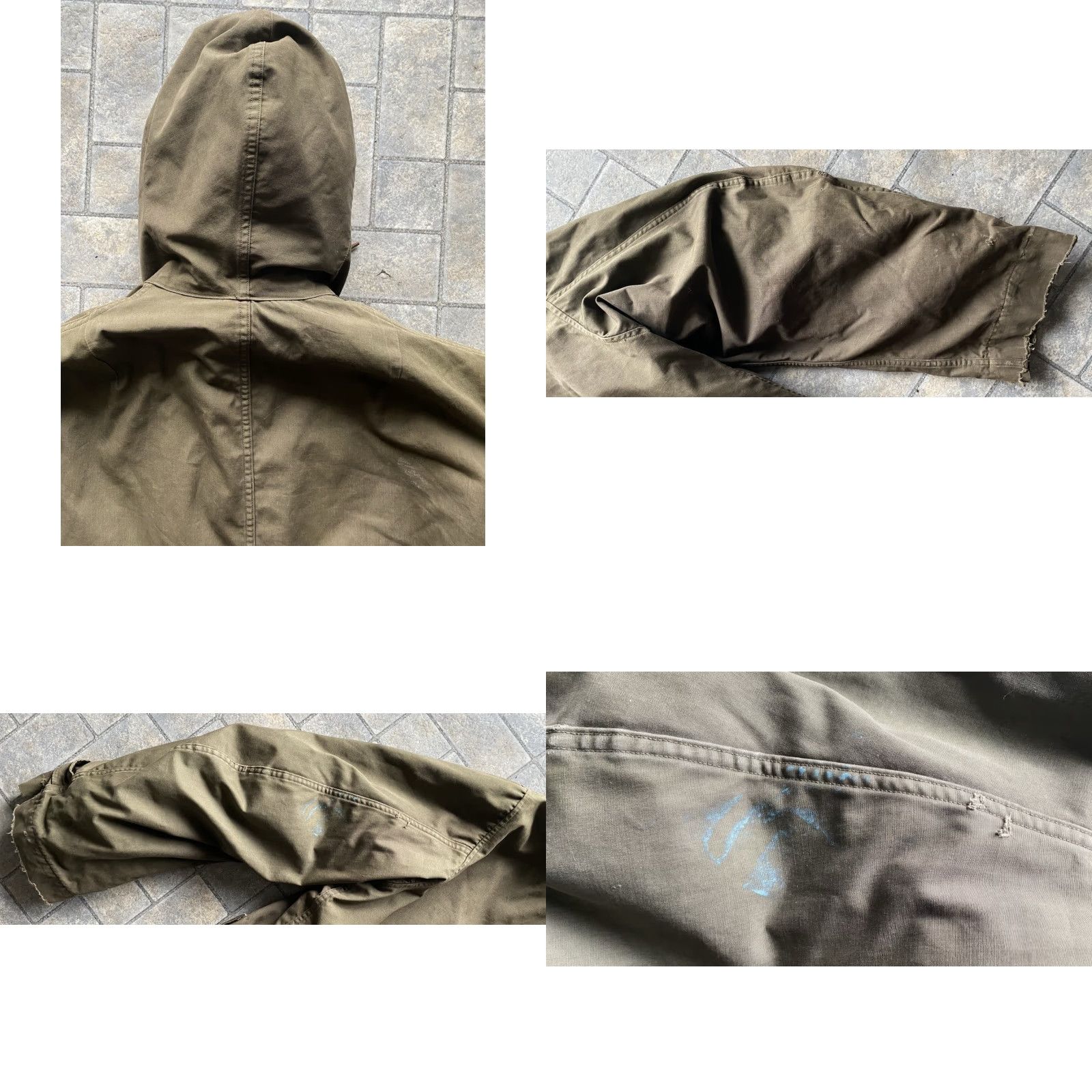 Vintage VINTAGE Parka Coat M47 Green Military Coat Parka With Pile Wool Liner Adult Large M47 Green Military Coat Parka With Pile Wool Liner Size US L / EU 52-54 / 3 - 11 Thumbnail