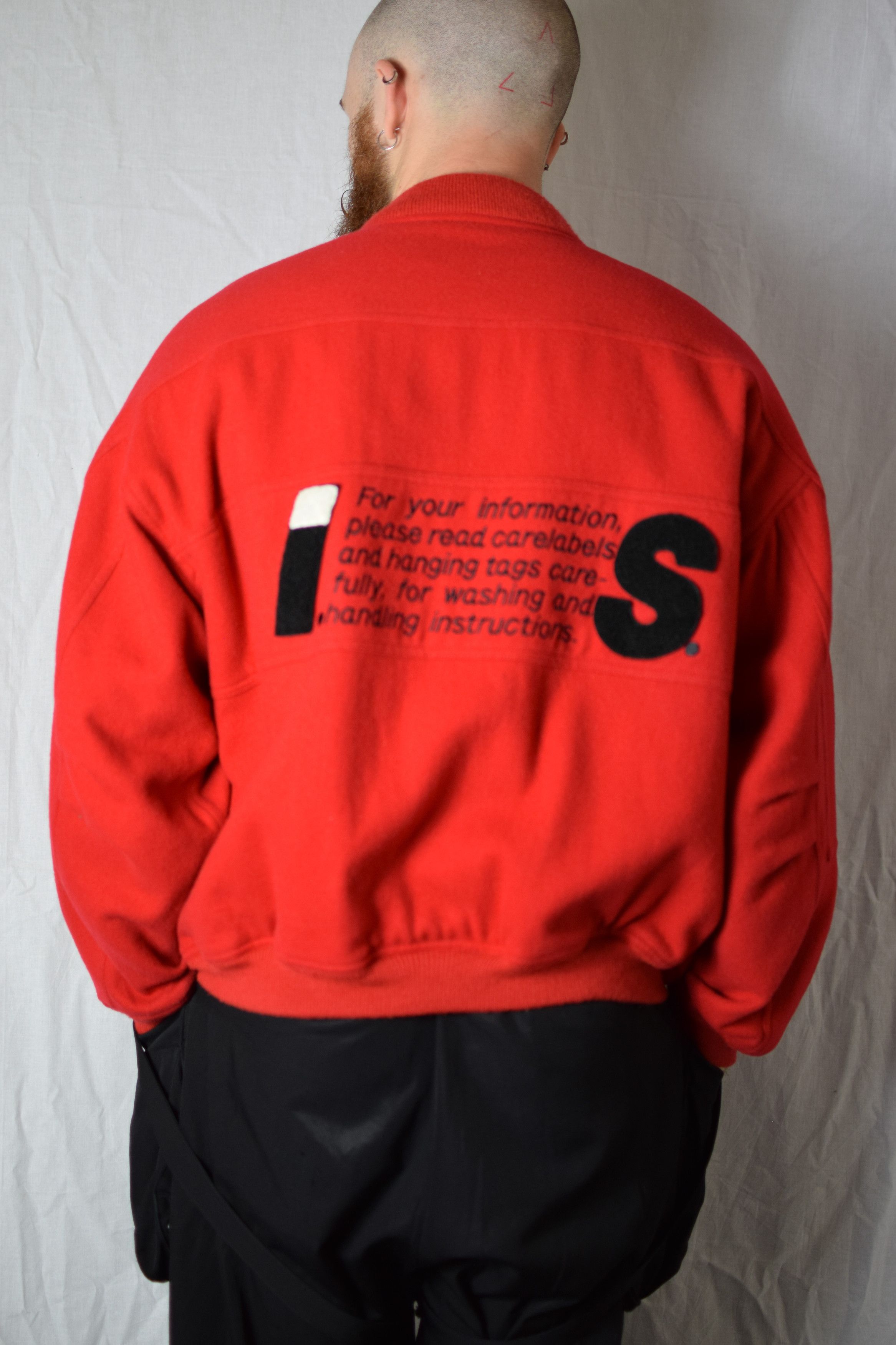 Issey Miyake Issey Miyake Sport Archive 80's Care Label Jacket - RG33248 Size US L / EU 52-54 / 3 - 10 Thumbnail