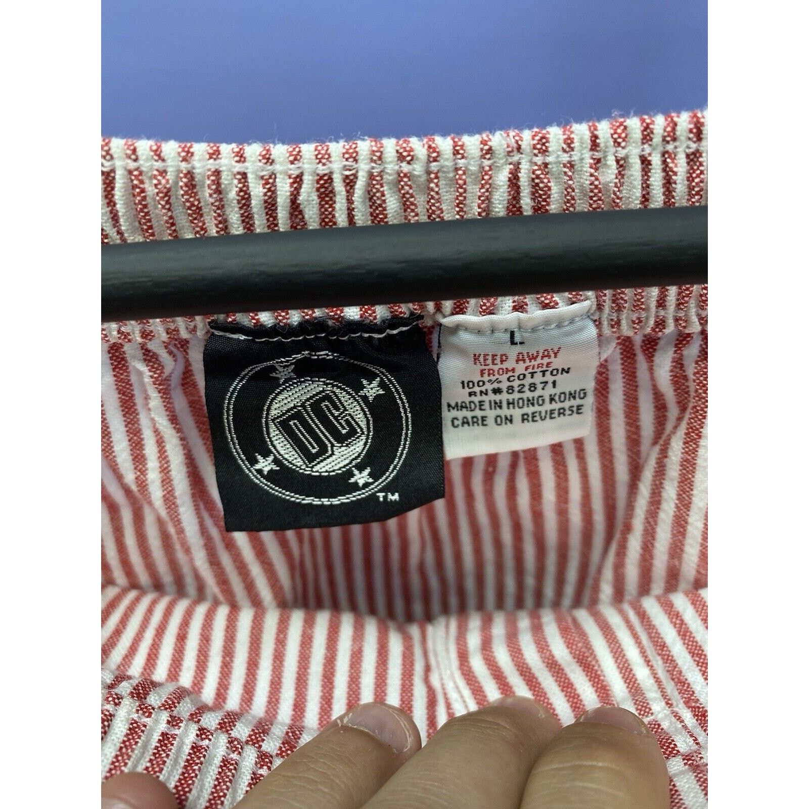 DC Vintage DC Flash Striped Shorts Size L Striped Size US 34 / EU 50 - 9 Thumbnail