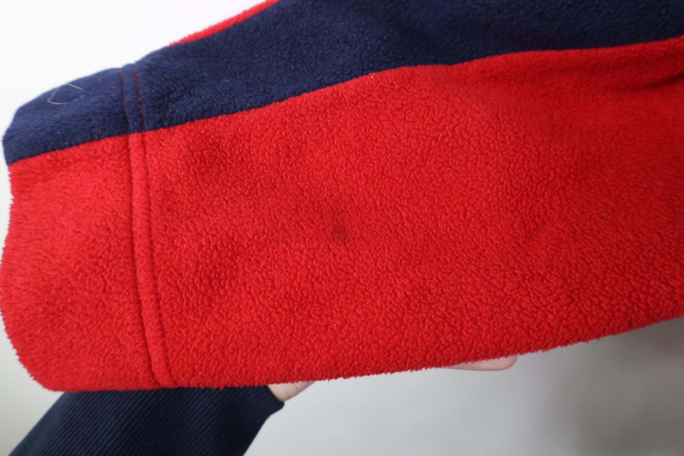 Disney Vintage Disney Mickey Mouse Fleece Hoodie Sweatshirt Red Size 4XL / US 24-26 - 8 Thumbnail