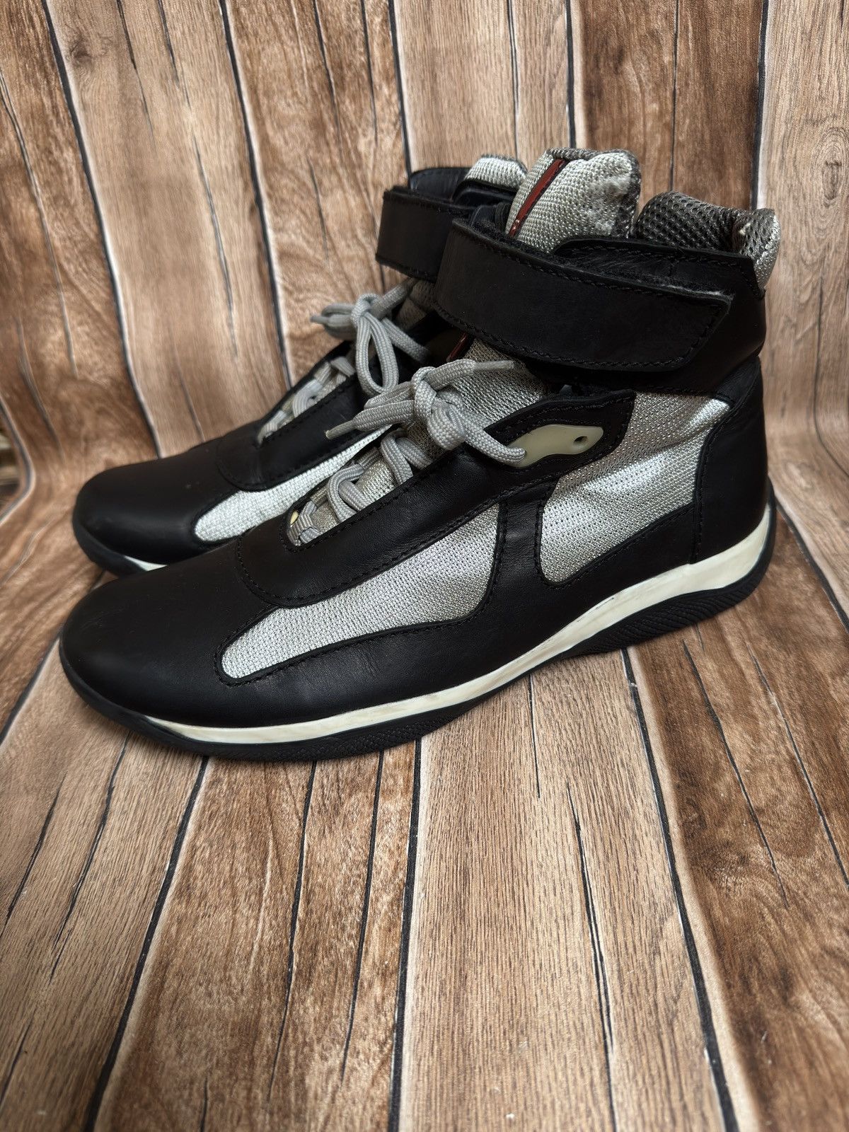 Prada America cup trainers black/grey Size US 11 / EU 44 - 14 Thumbnail