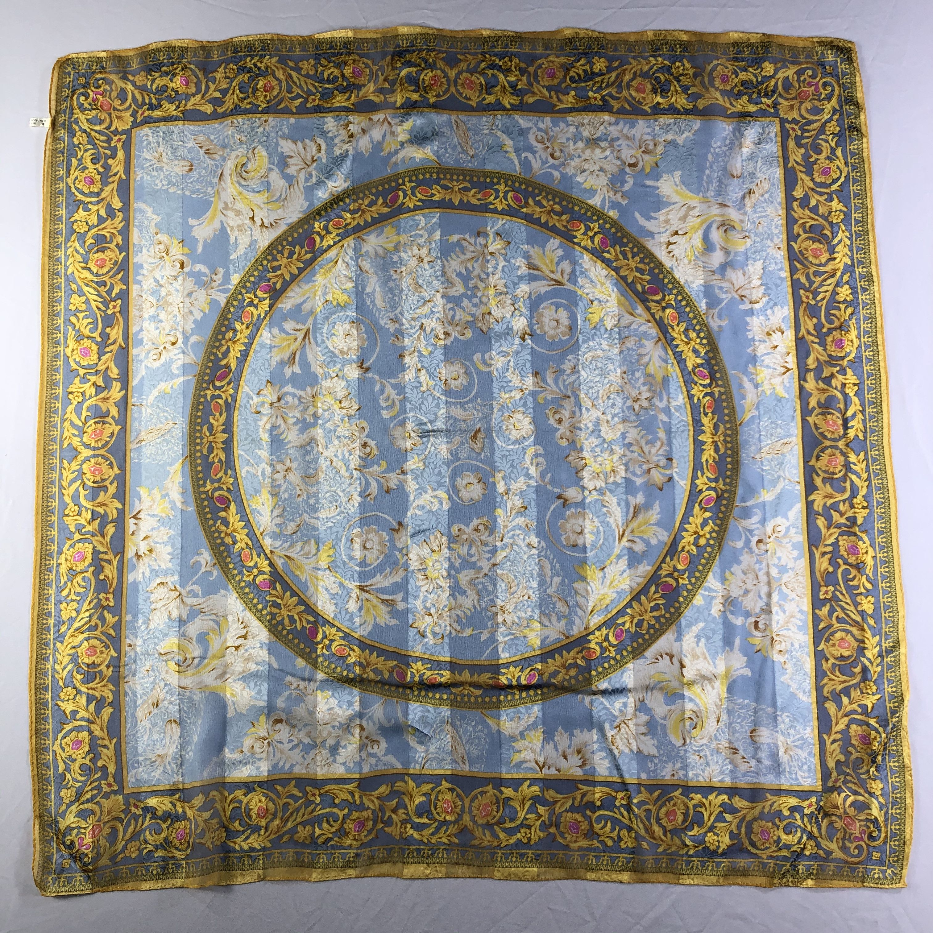 Vintage Vintage Silk Scarf Size ONE SIZE - 2 Thumbnail