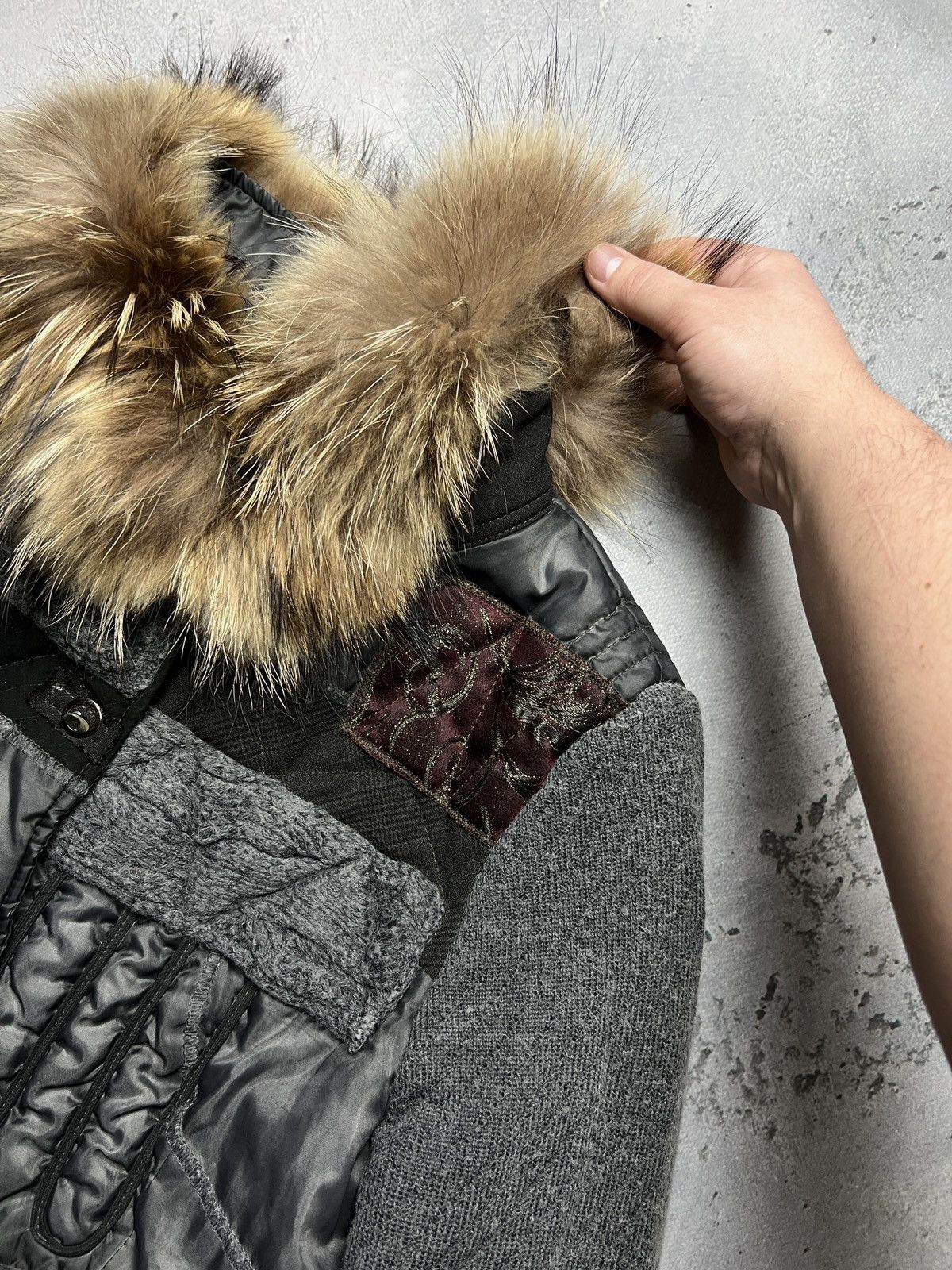 Elisa Cavaletti Elisa Cavaletti Made in Italy Premium Patchwork Jacket y2k Size M / US 6-8 / IT 42-44 - 13 Thumbnail