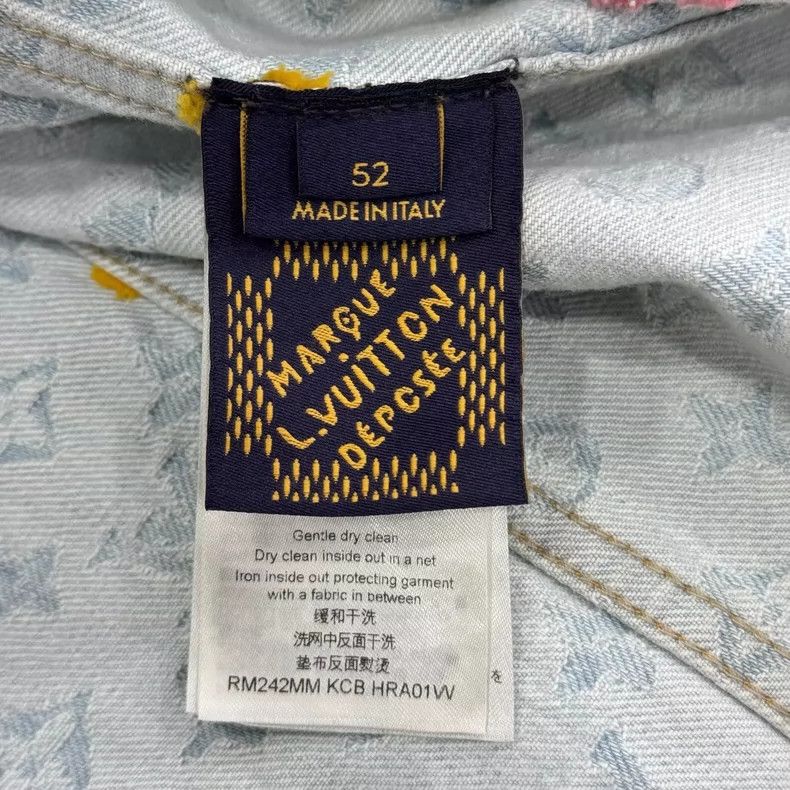 Louis Vuitton LOUIS VUITTON denim jacket 2504-Nextarrow Size US L / EU 52-54 / 3 - 5 Thumbnail