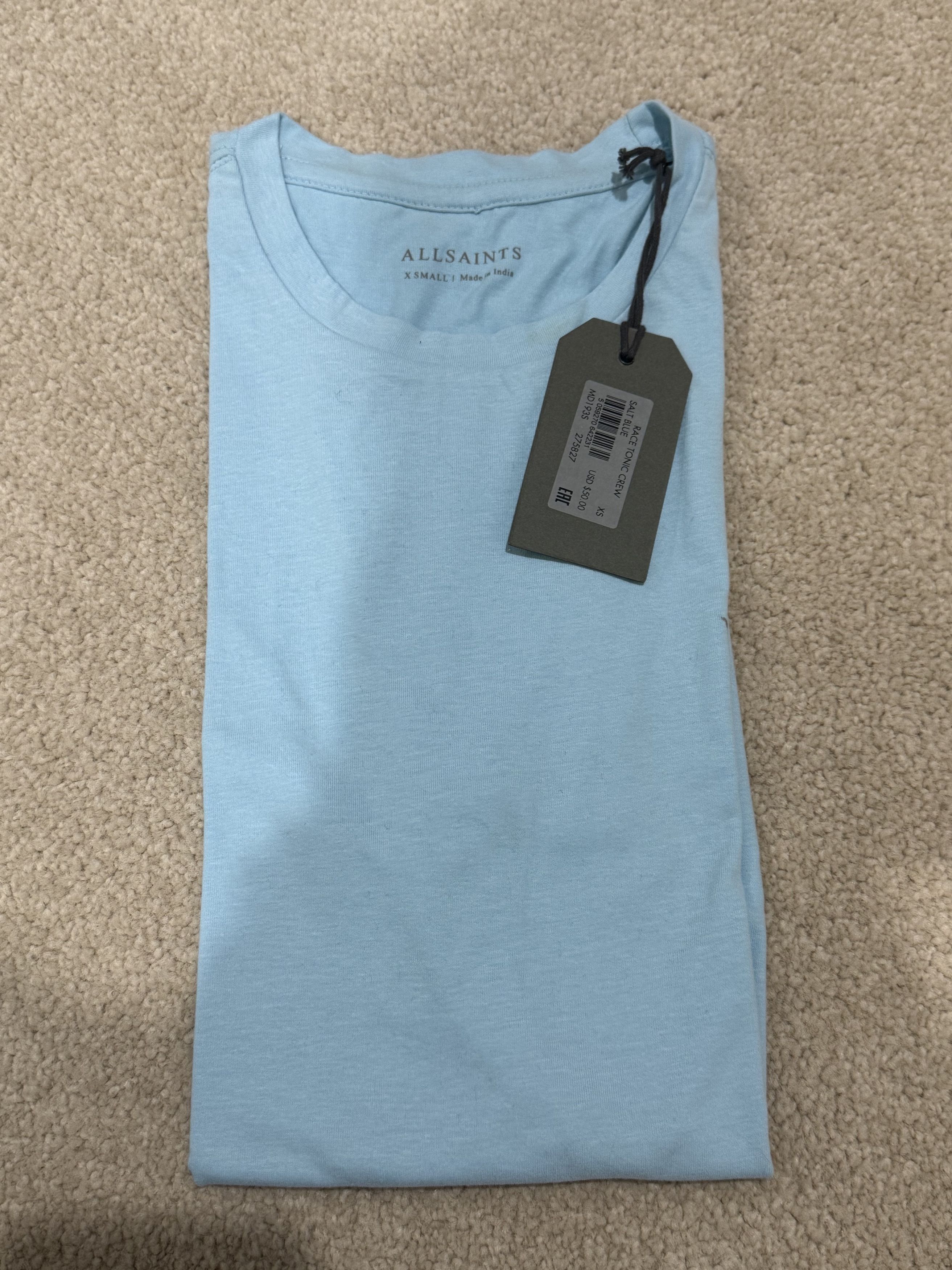 Allsaints AllSaints Tee Shirt - New w/Tags Size XS Size US XS / EU 42 / 0 - 3 Thumbnail