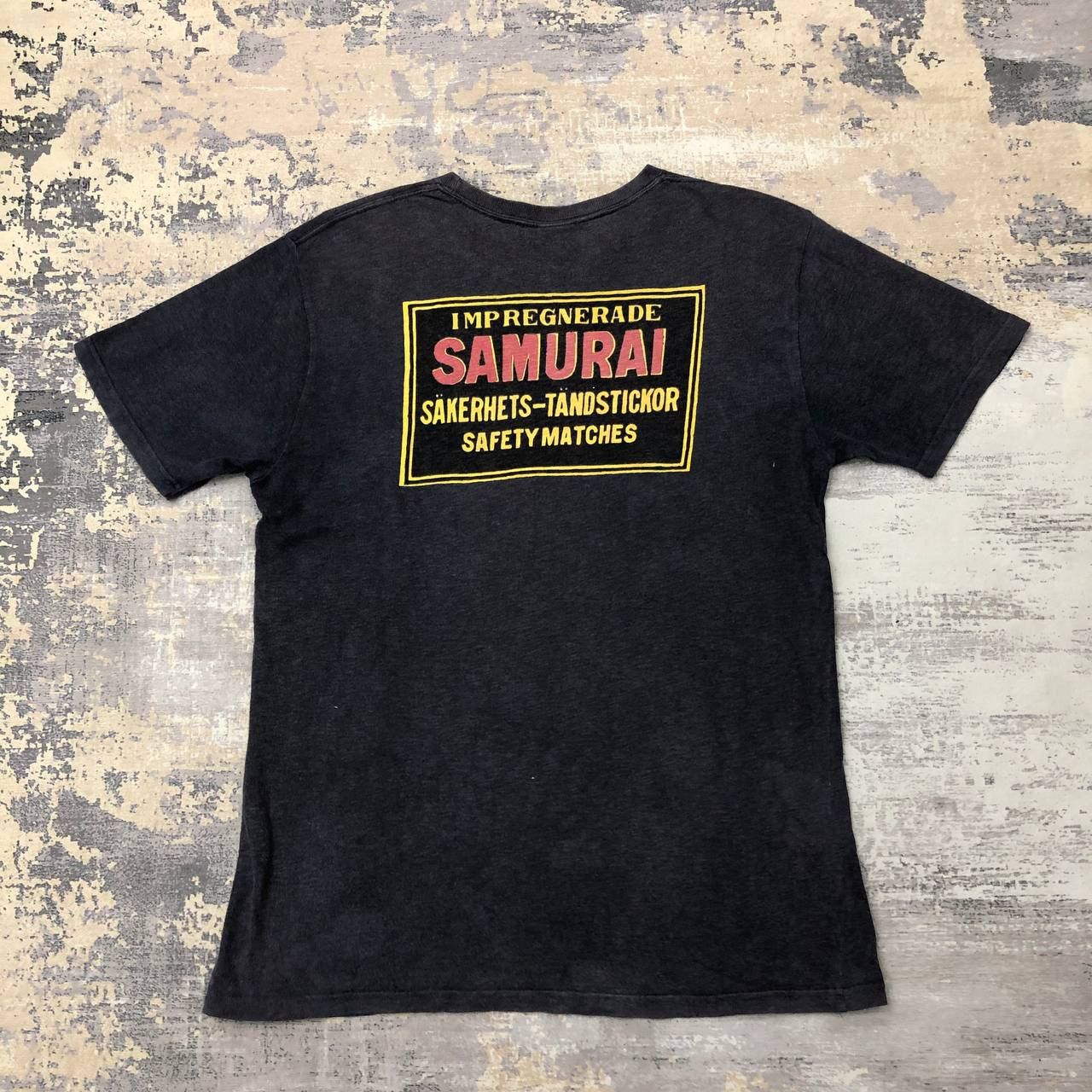 Japanese Brand × Samurai Jeans T82 SUN FADED VTG SAMURAI JAPAN TEE Size US M / EU 48-50 / 2 - 1 Thumbnail