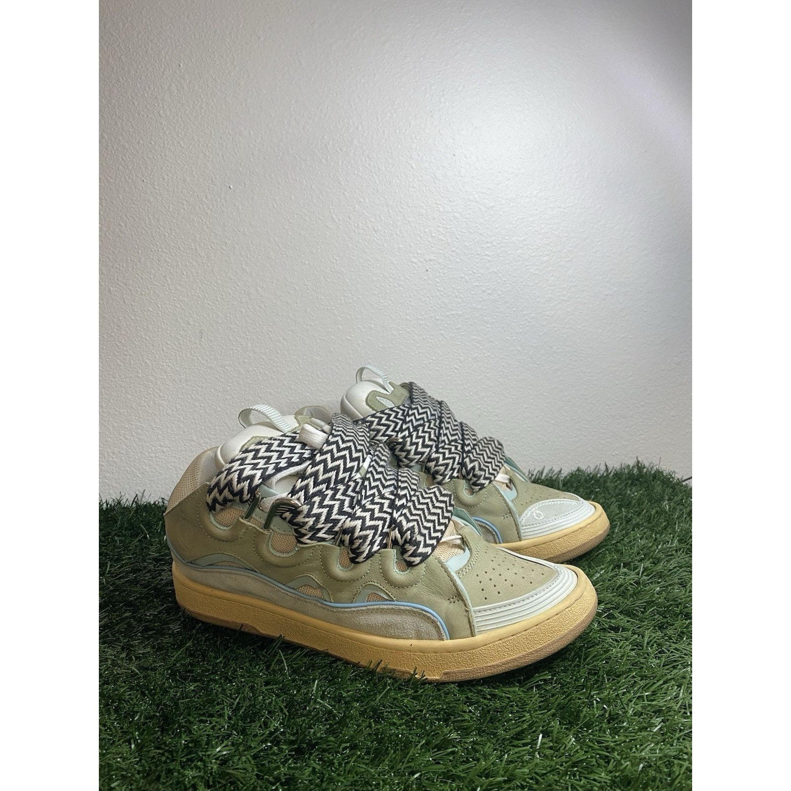 Lanvin Lanvin Curb Sneakers “Pale Blue“ |10-10.5 M Size US 10.5 / IT 40.5 - 1 Thumbnail