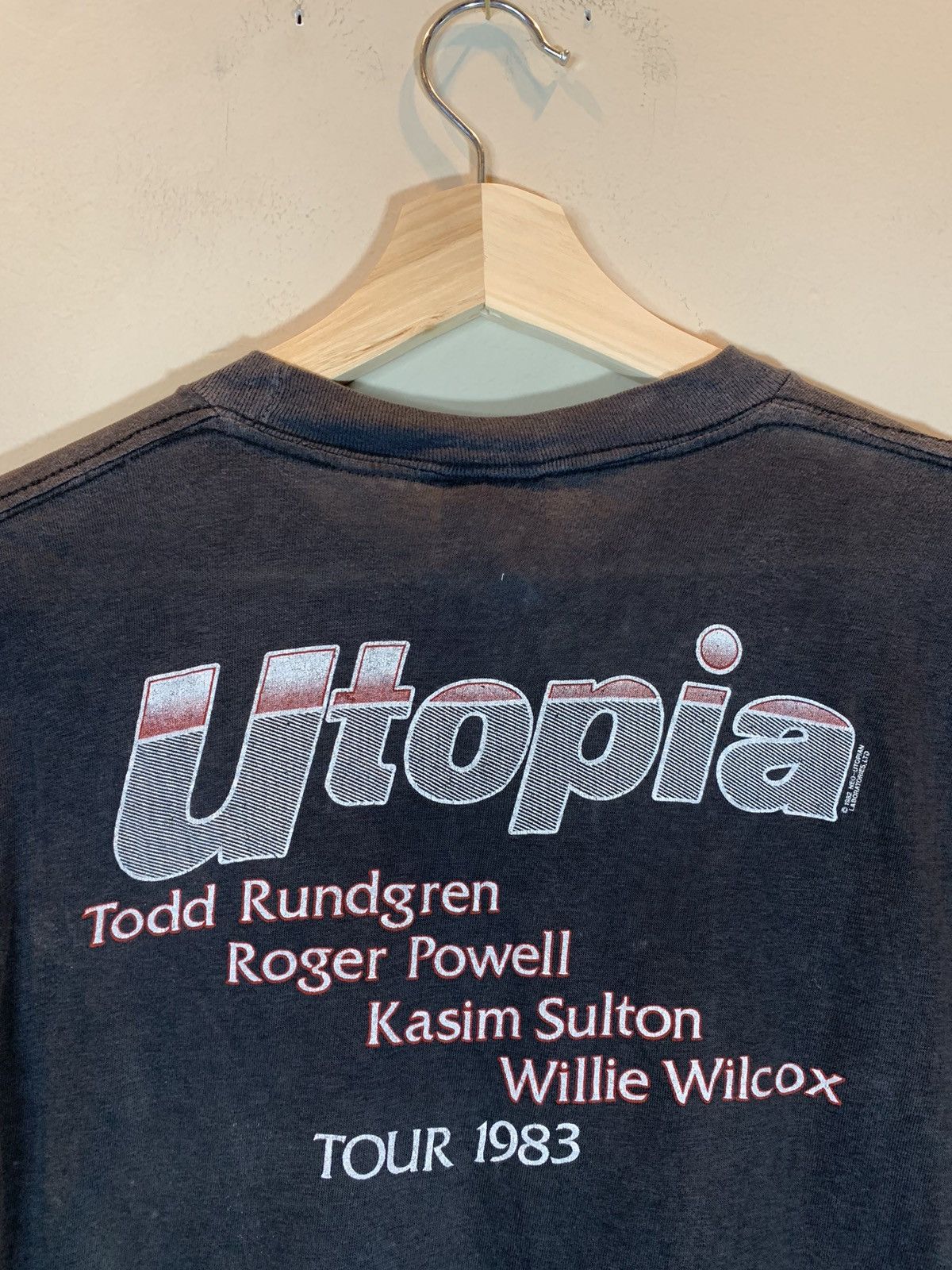 Band Tees × Vintage *RARE* Vintage 1983 Utopia Todd Rundgren Tour Band Shirt - L Size US L / EU 52-54 / 3 - 4 Thumbnail