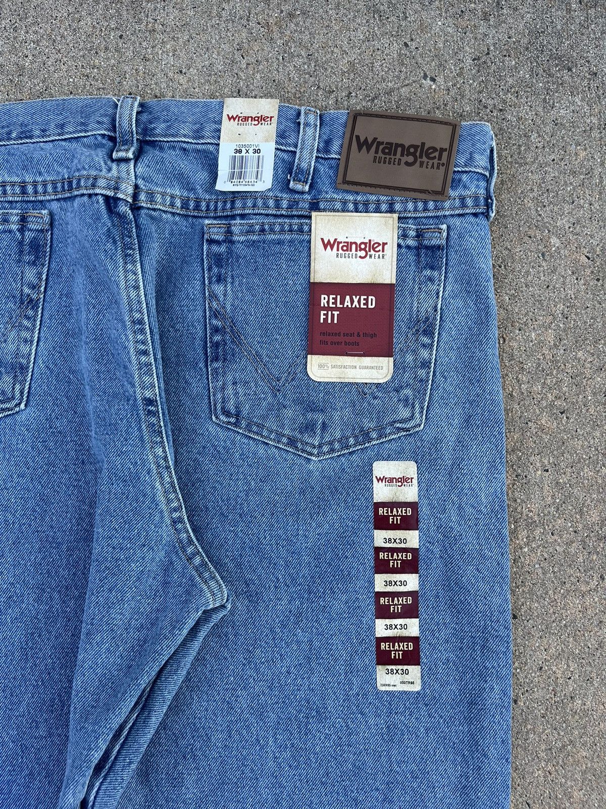 Vintage × Wrangler NEW Vintage Y2K Wrangler Jeans Relaxed Fit Size 38 Size US 38 / EU 54 - 2 Thumbnail