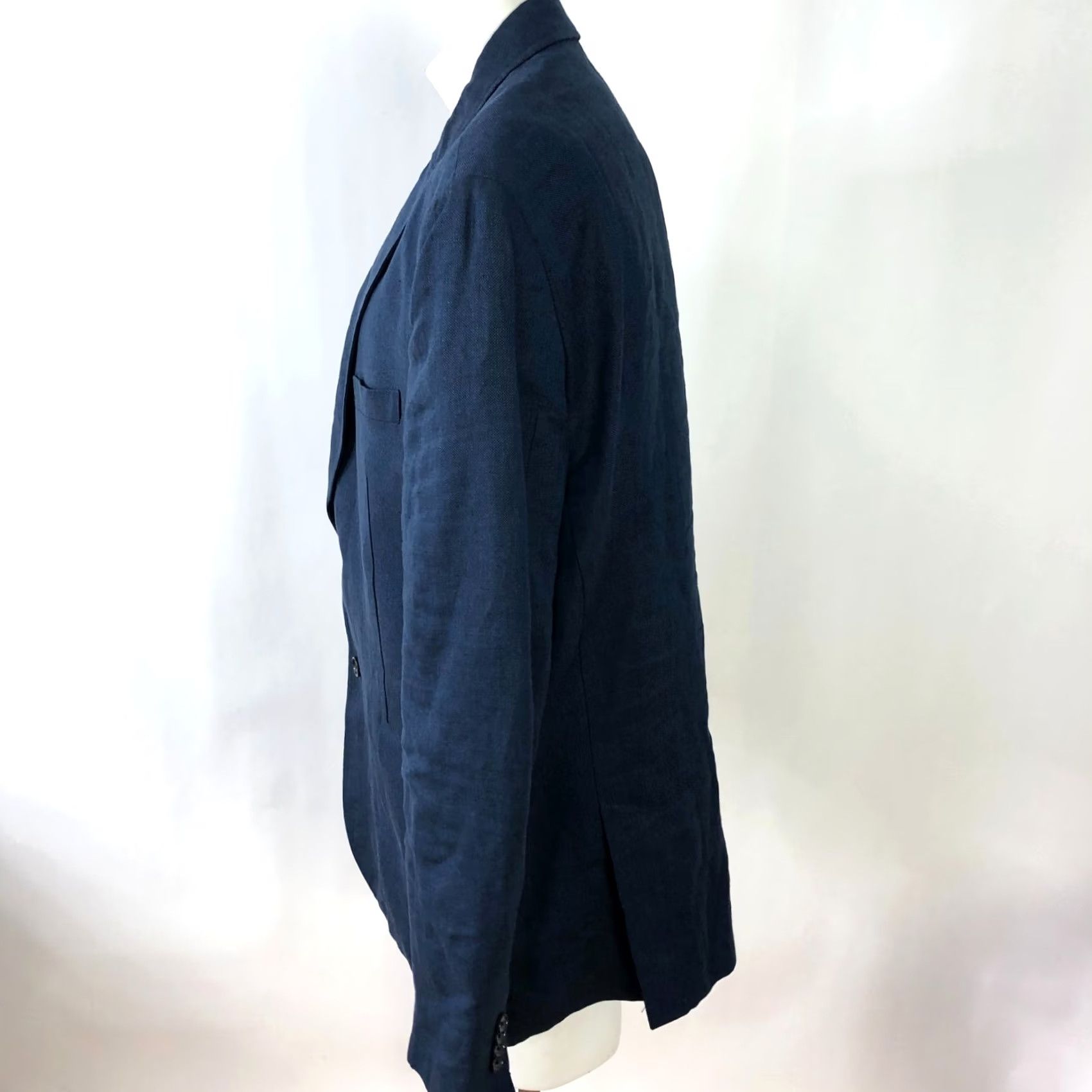 Joseph Abboud Joseph Abboud Sport Coat Jacket Blue XL(XXL) 100% Linen Button Blazer Regular Men’s JACKET Size 48R - 2 Thumbnail
