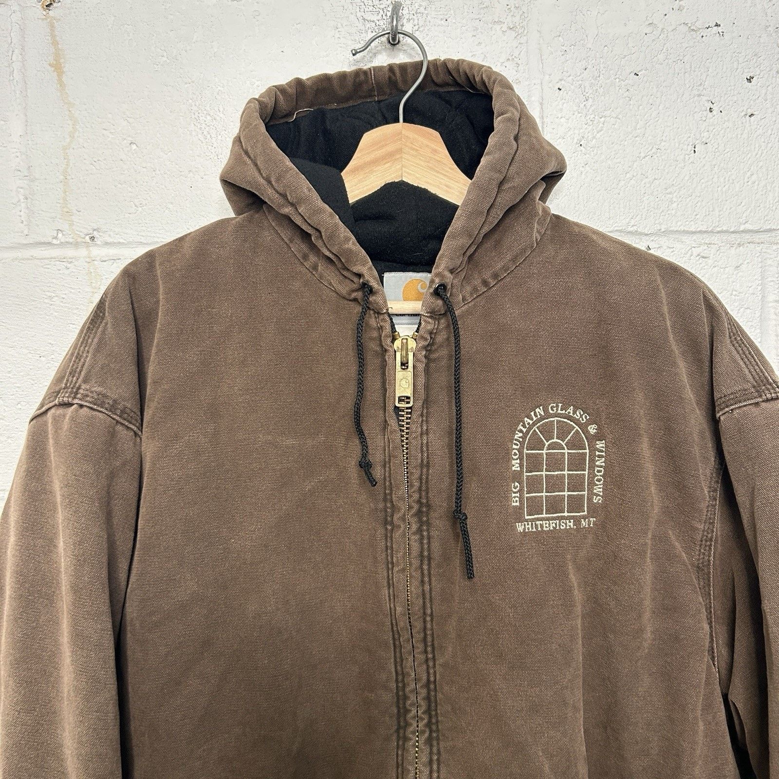 Carhartt Vintage Carhartt Quilted Hooded Active Jacket “Chestnut” J68 Size US XL / EU 56 / 4 - 3 Thumbnail