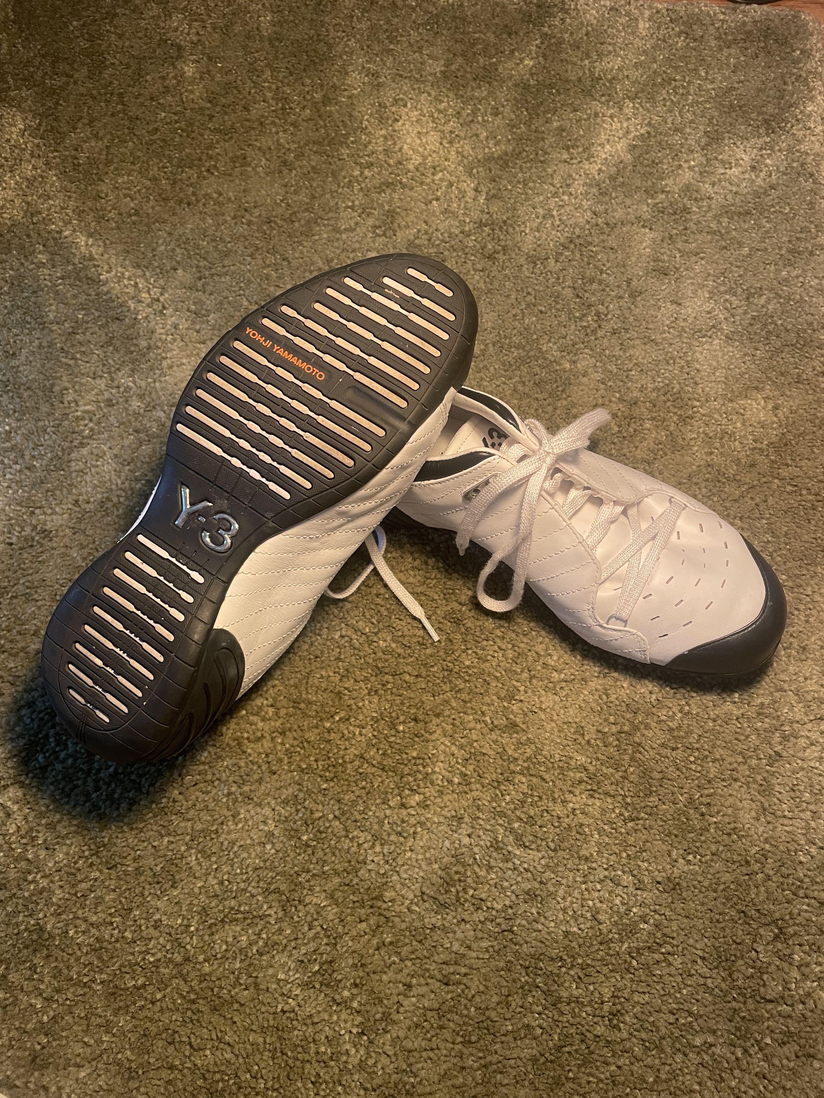 Y-3 × Yohji Yamamoto Y-3 Leather Sneakers Size US 7 / EU 40 - 2 Thumbnail