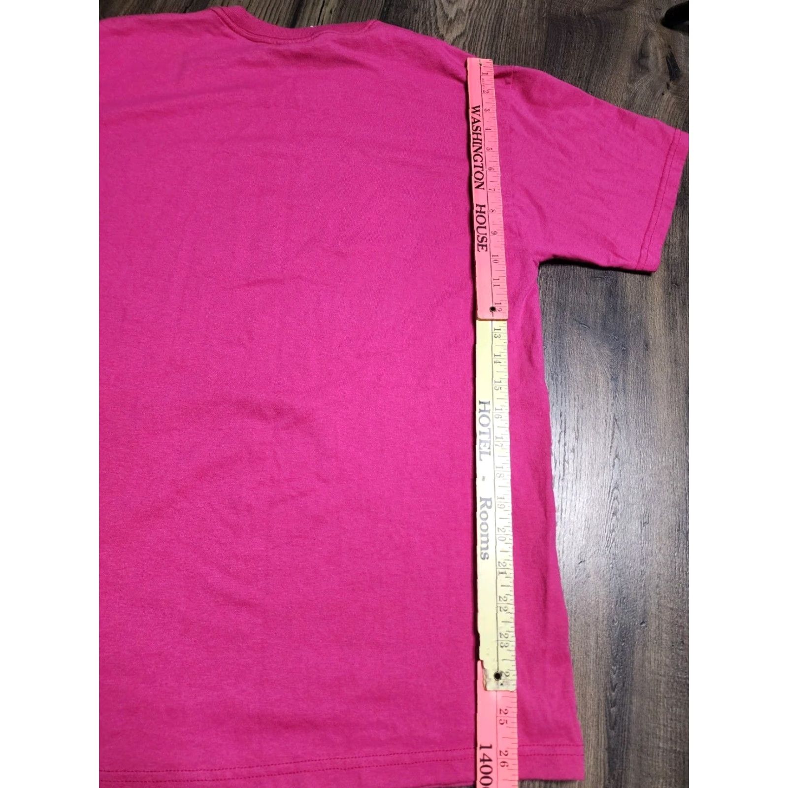 Jerzees VINTAGE Jerzees Nautical T-Shirt Men Large Pink Short Sleeve Cotton Logo All Seasons Size US L / EU 52-54 / 3 - 2 Thumbnail