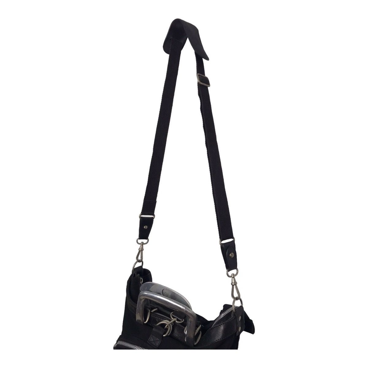 Hysteric Glamour × If Six Was Nine × Le Grande Bleu (L.G.B.) No Future Multi Pocket Canvas Sling Bag Size ONE SIZE - 9 Thumbnail
