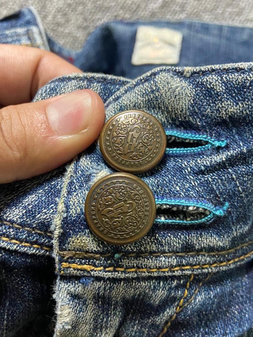 Japanese Brand Brappers Brand Low Rise Light Wash Flare Jeans (184) Size 27" / US 4 / IT 40 - 6 Thumbnail