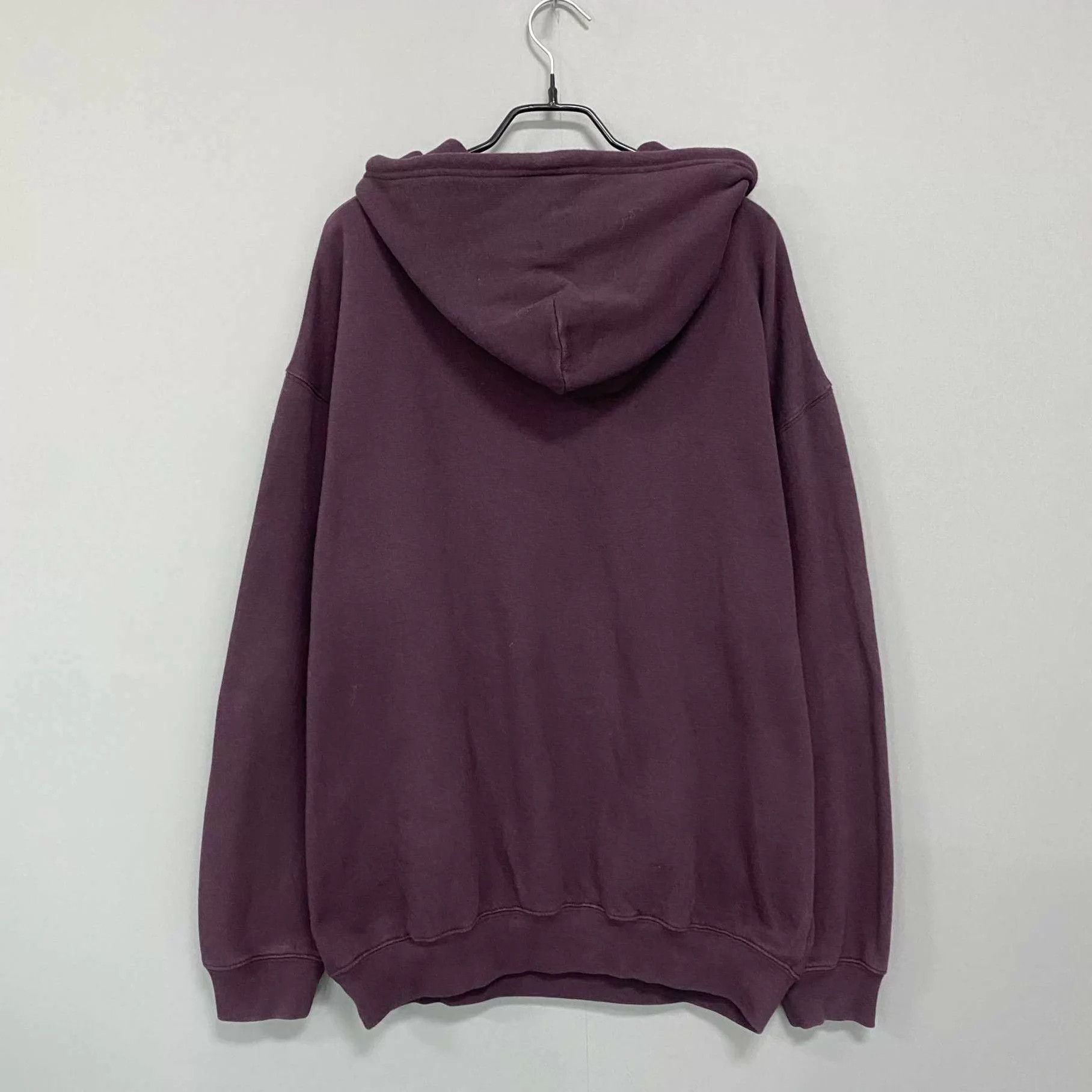 Balenciaga Balenciaga DarkPurple Mailbox Logo Hoodie S 95 Stained Size US S / EU 44-46 / 1 - 3 Thumbnail